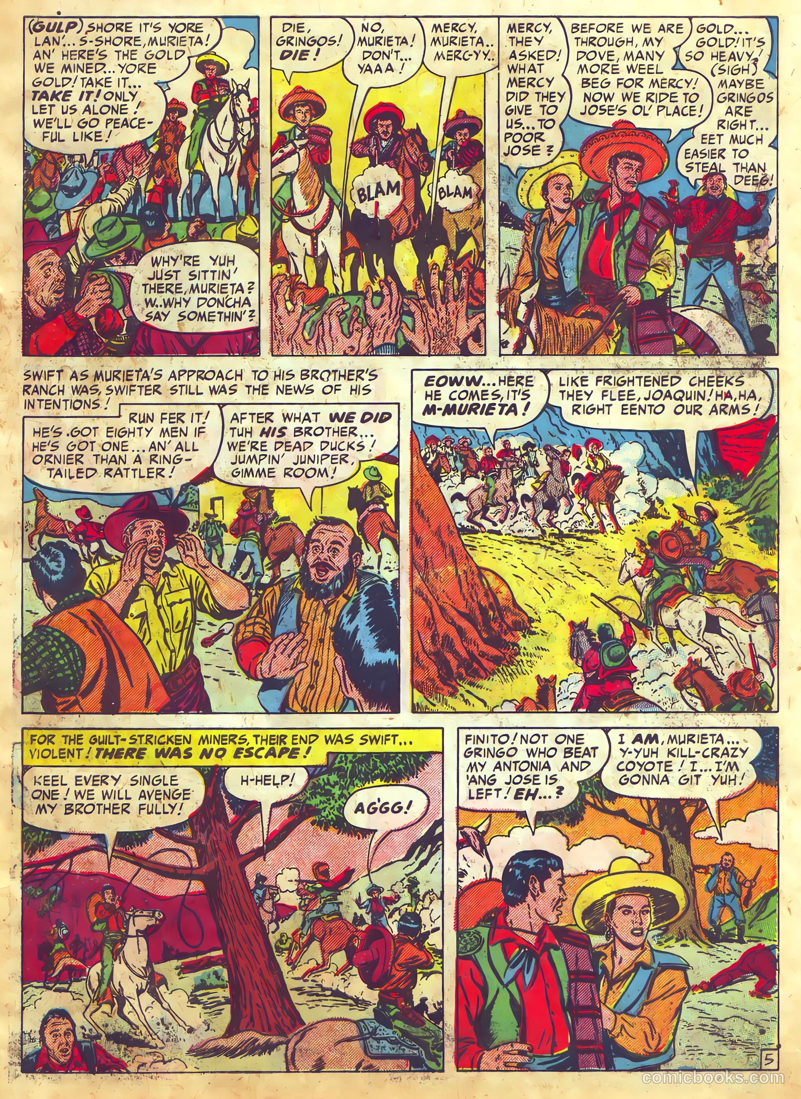 Prize Comics Western #80 (1950) — page 7 of 52