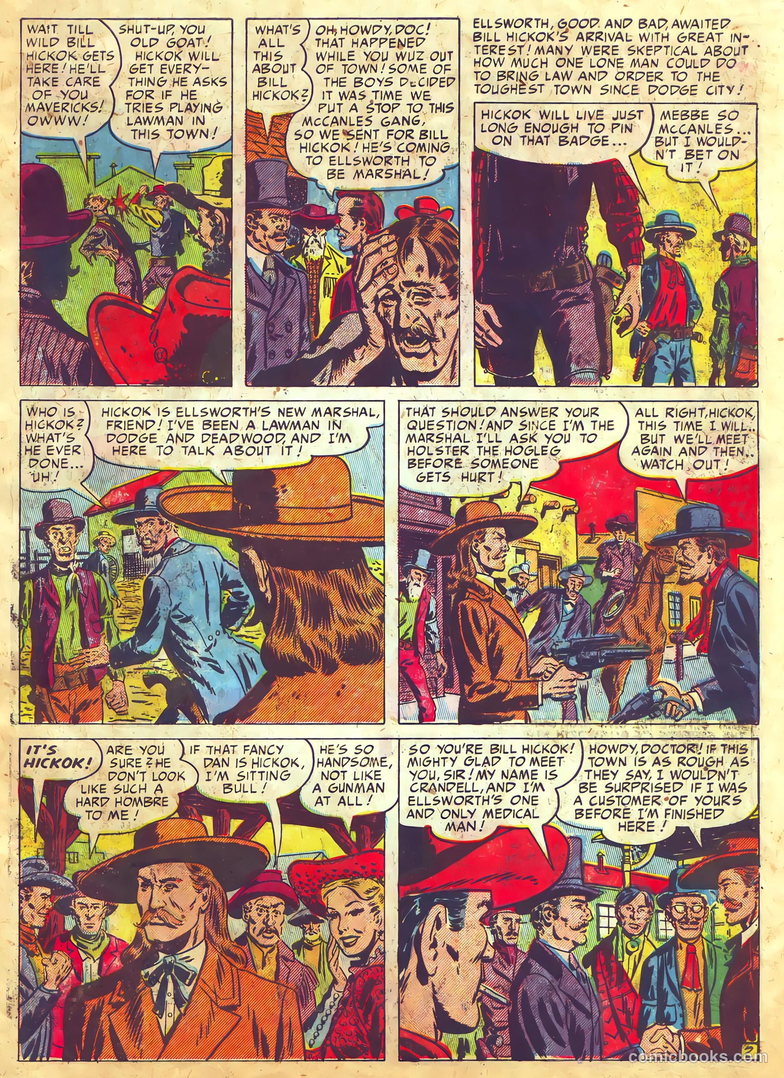 Prize Comics Western #80 (1950) — page 13 of 52