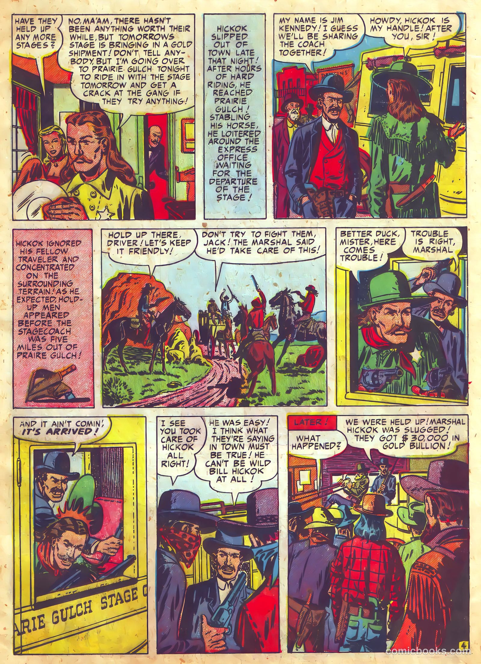 Prize Comics Western #80 (1950) — page 15 of 52