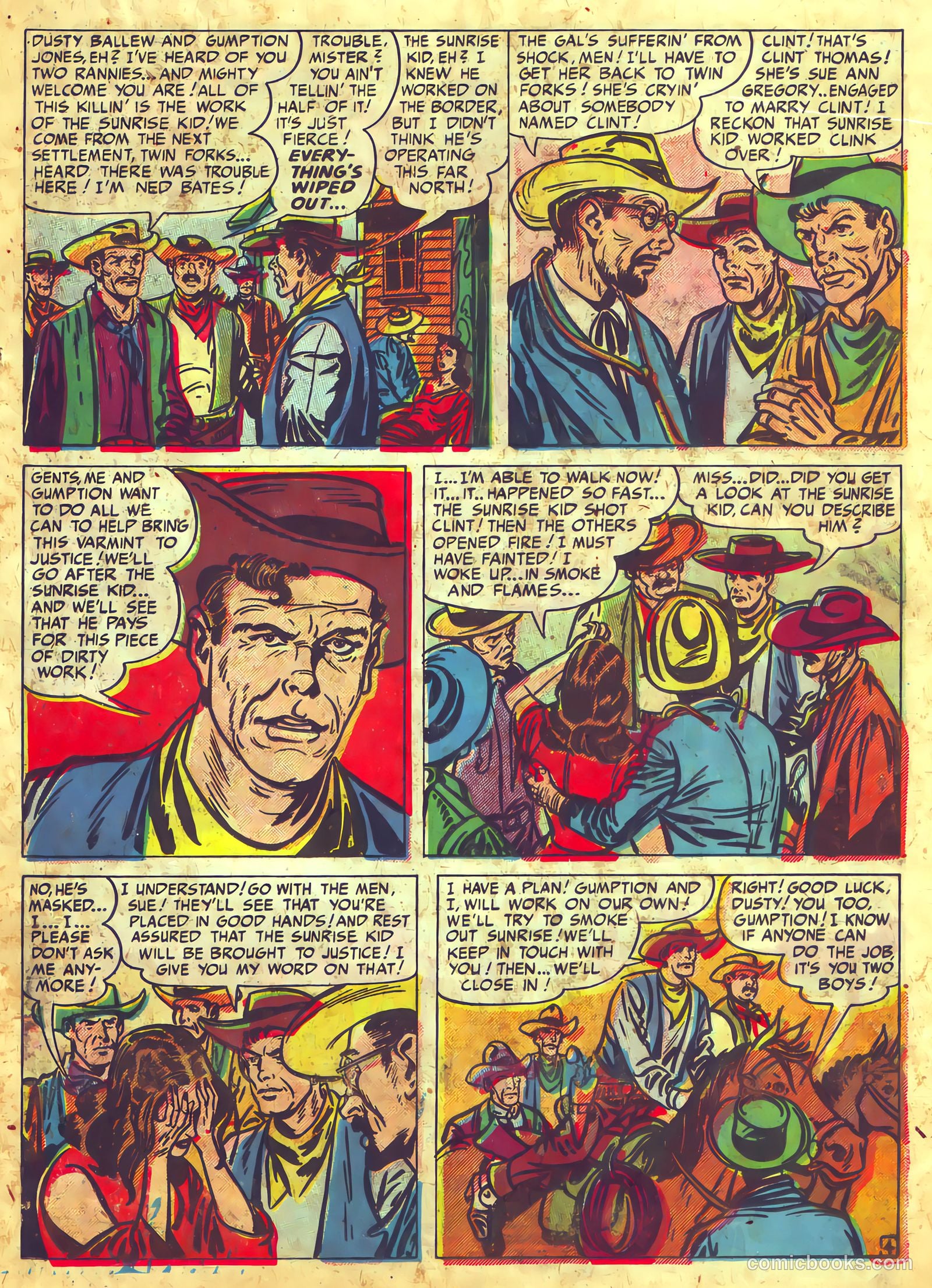 Prize Comics Western #80 (1950) — page 23 of 52