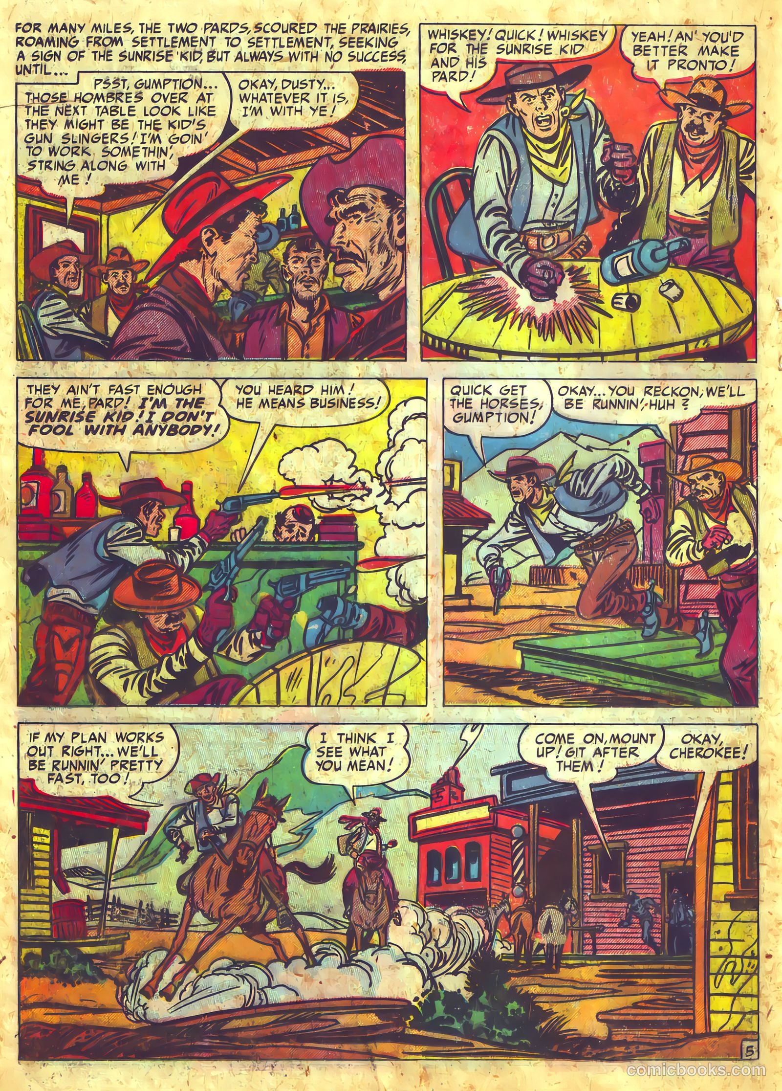 Prize Comics Western #80 (1950) — page 24 of 52