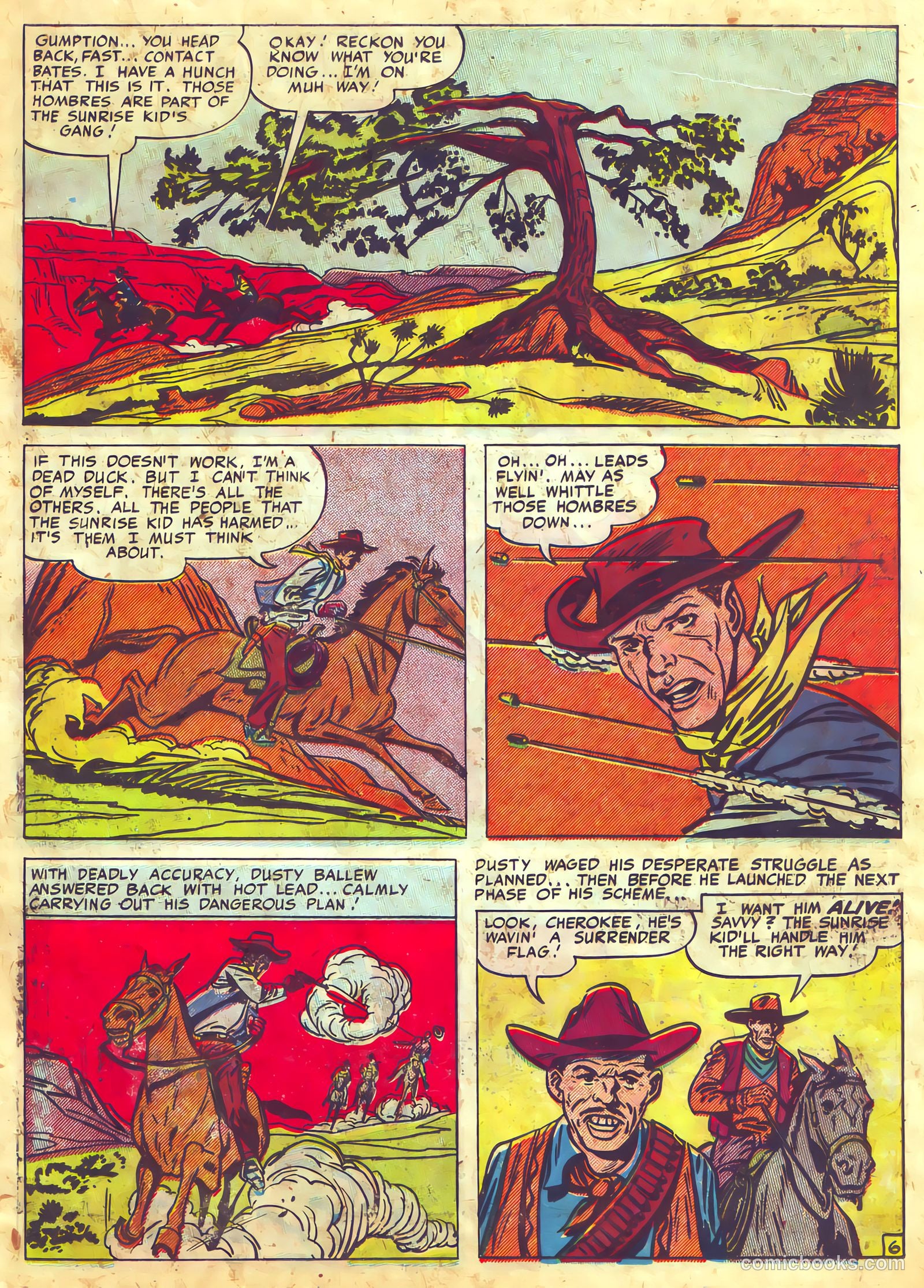 Prize Comics Western #80 (1950) — page 25 of 52