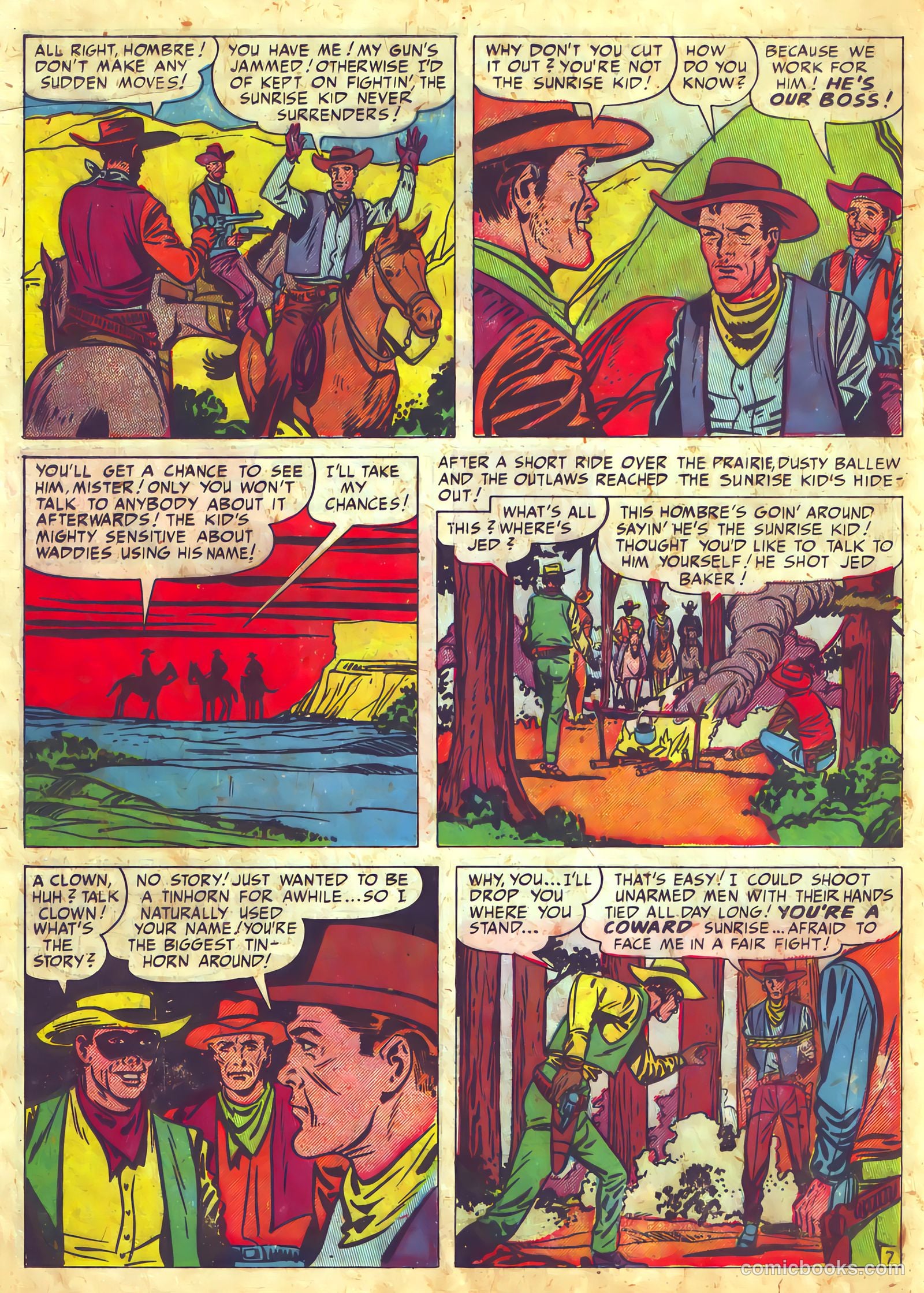 Prize Comics Western #80 (1950) — page 26 of 52