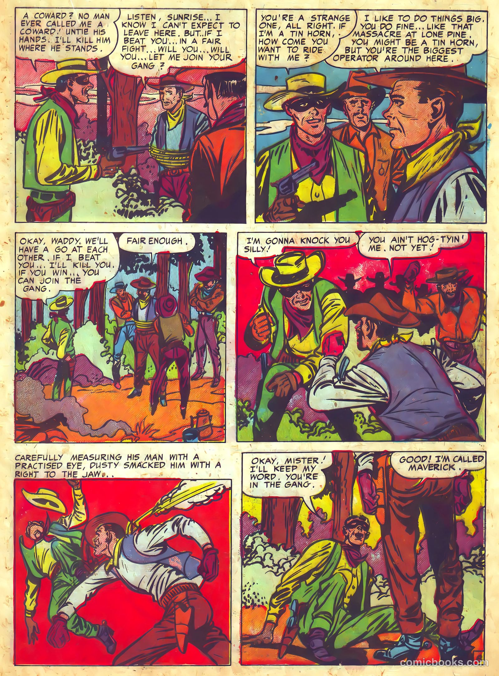 Prize Comics Western #80 (1950) — page 27 of 52