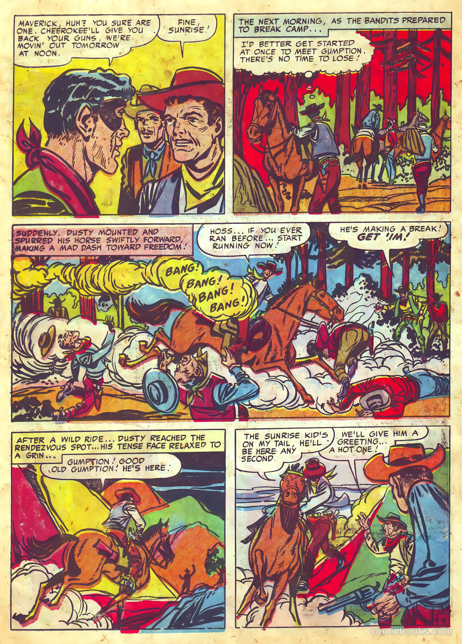 Prize Comics Western #80 (1950) — page 28 of 52