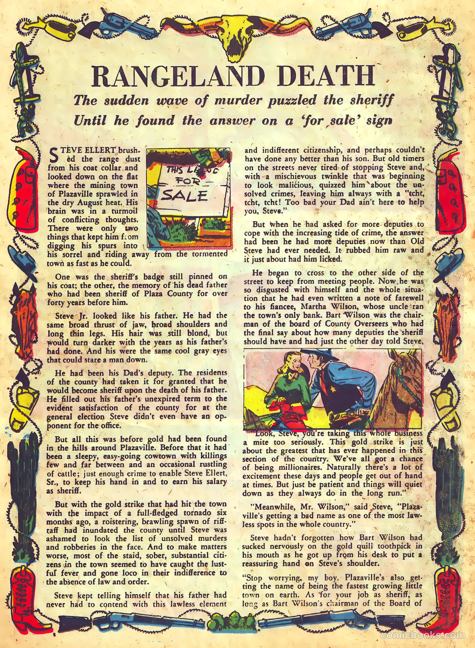 Prize Comics Western #80 (1950) — page 30 of 52