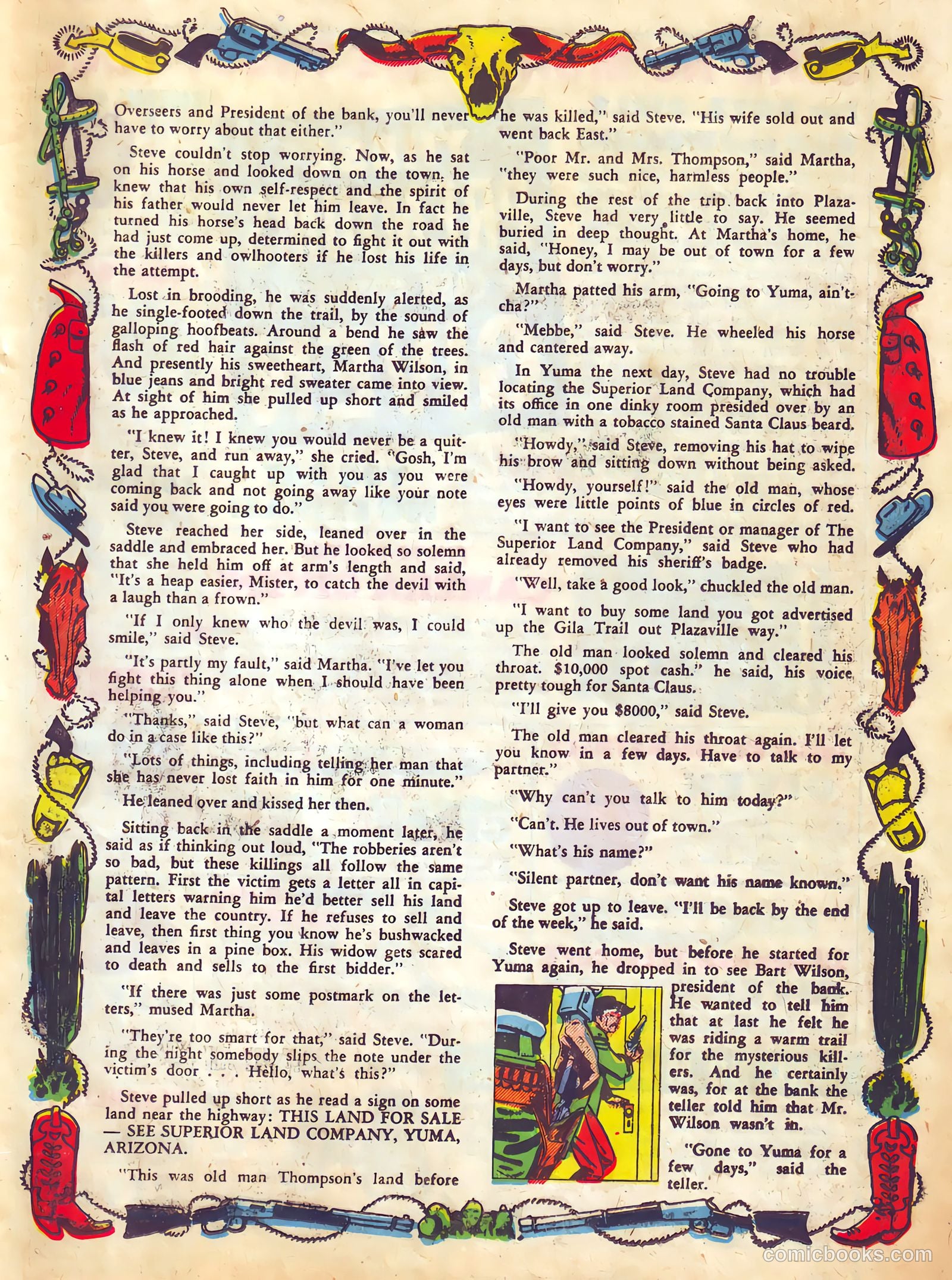 Prize Comics Western #80 (1950) — page 31 of 52