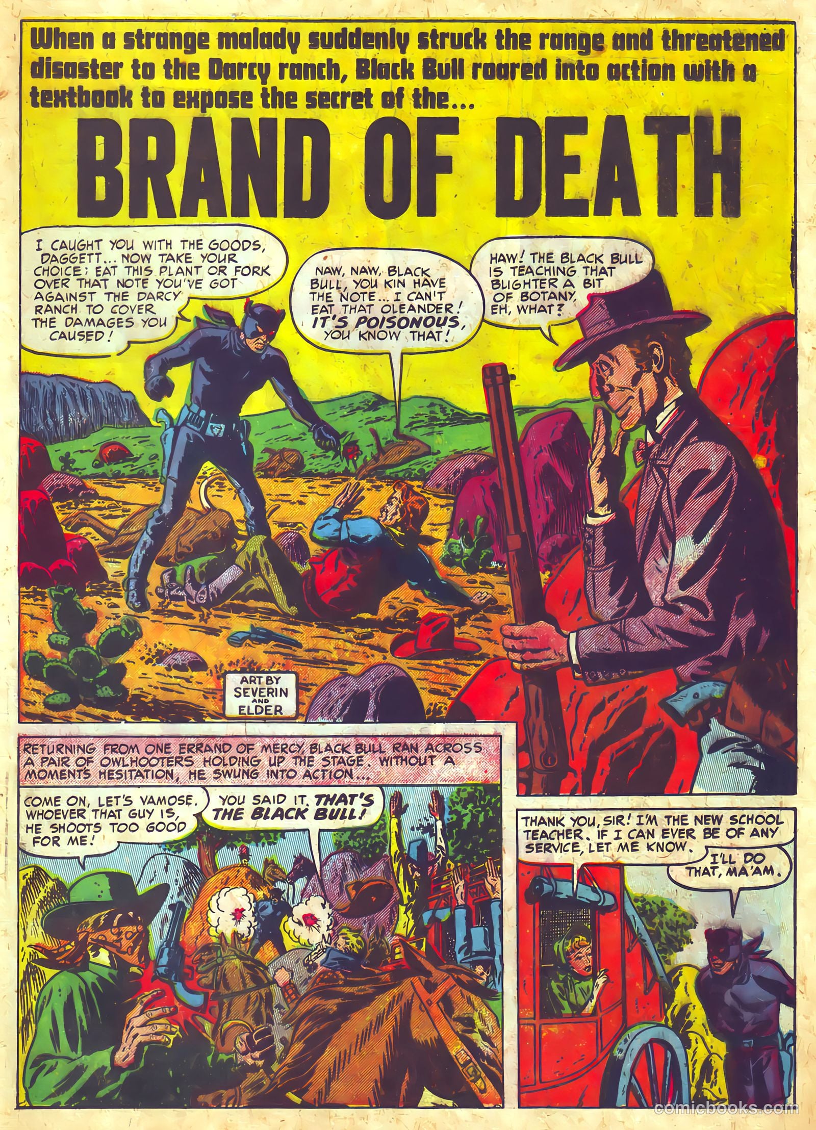 Prize Comics Western #80 (1950) — page 33 of 52