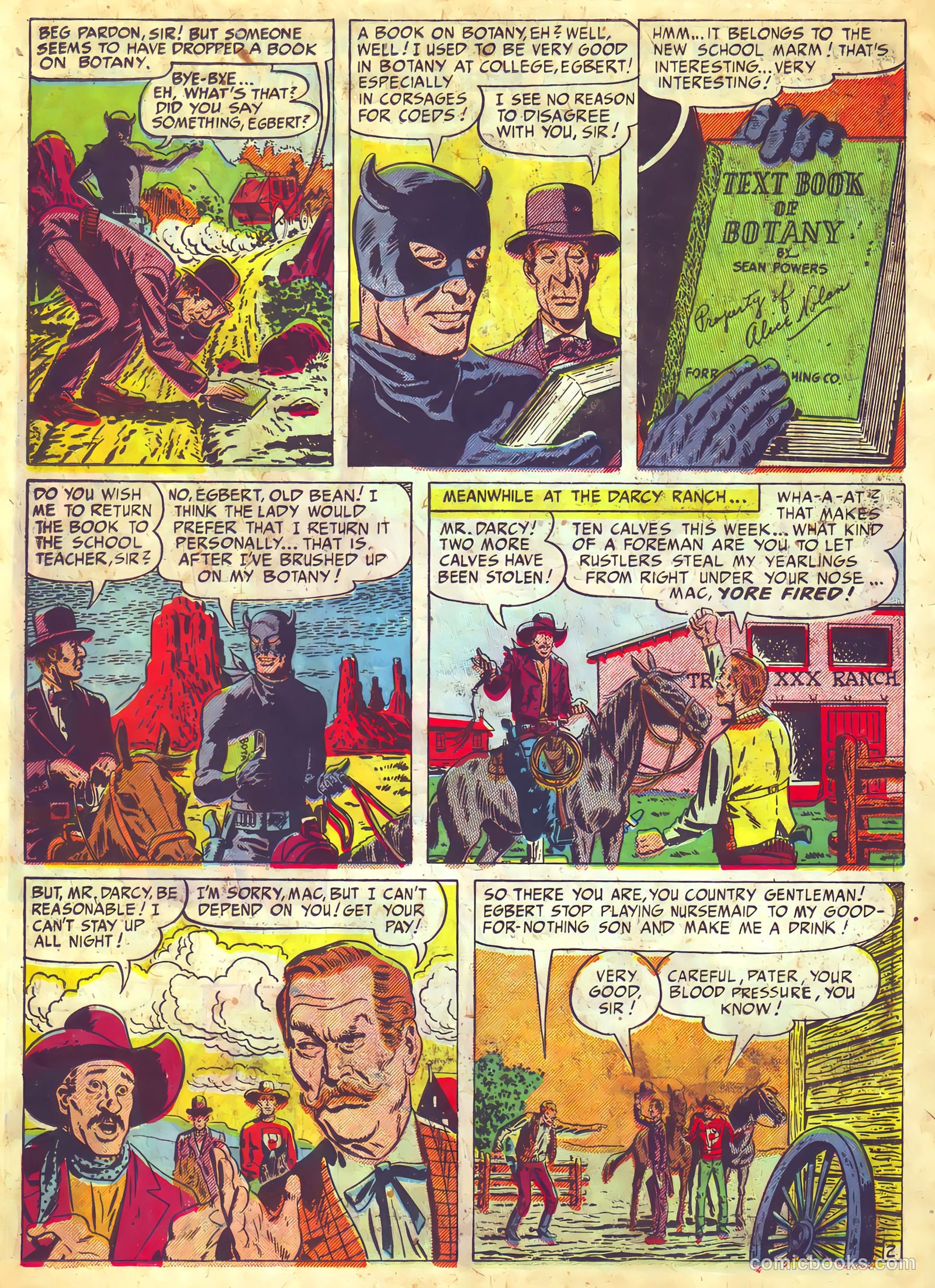 Prize Comics Western #80 (1950) — page 34 of 52