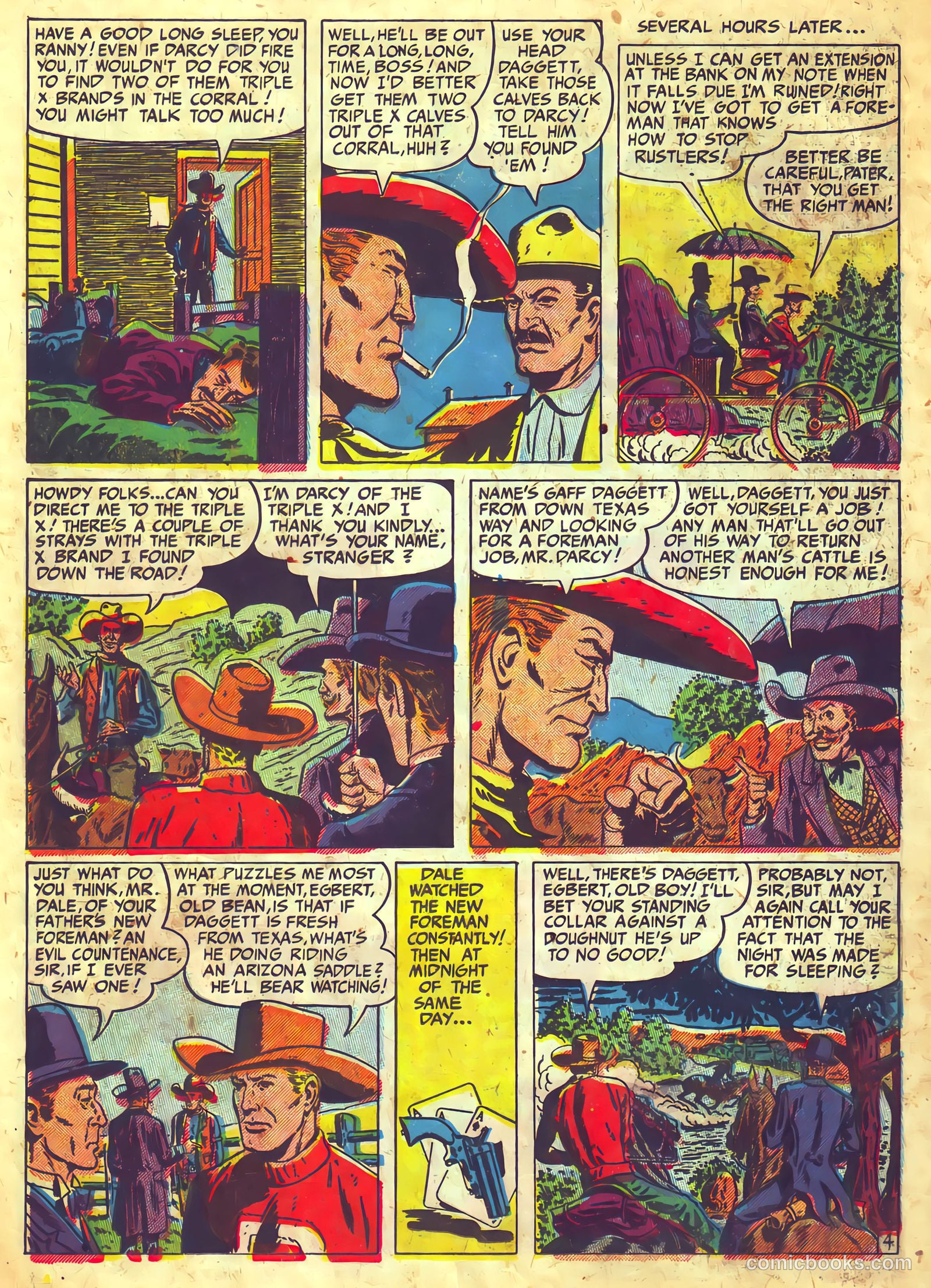 Prize Comics Western #80 (1950) — page 36 of 52