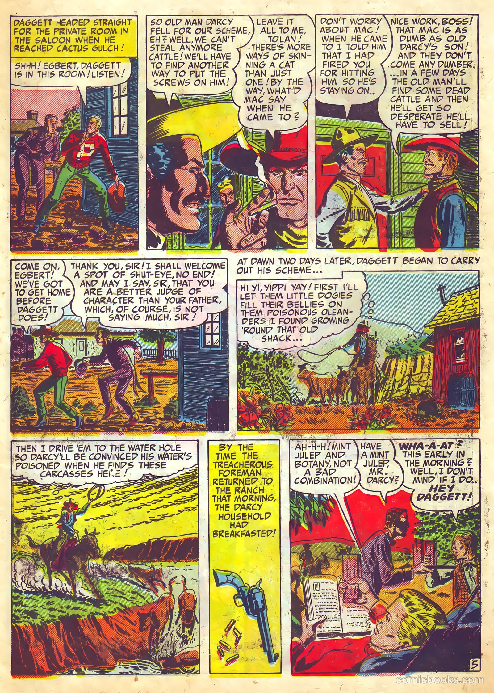 Prize Comics Western #80 (1950) — page 37 of 52