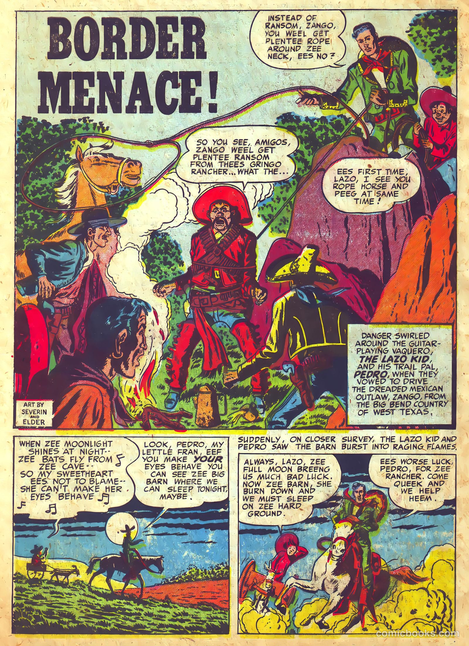 Prize Comics Western #80 (1950) — page 42 of 52