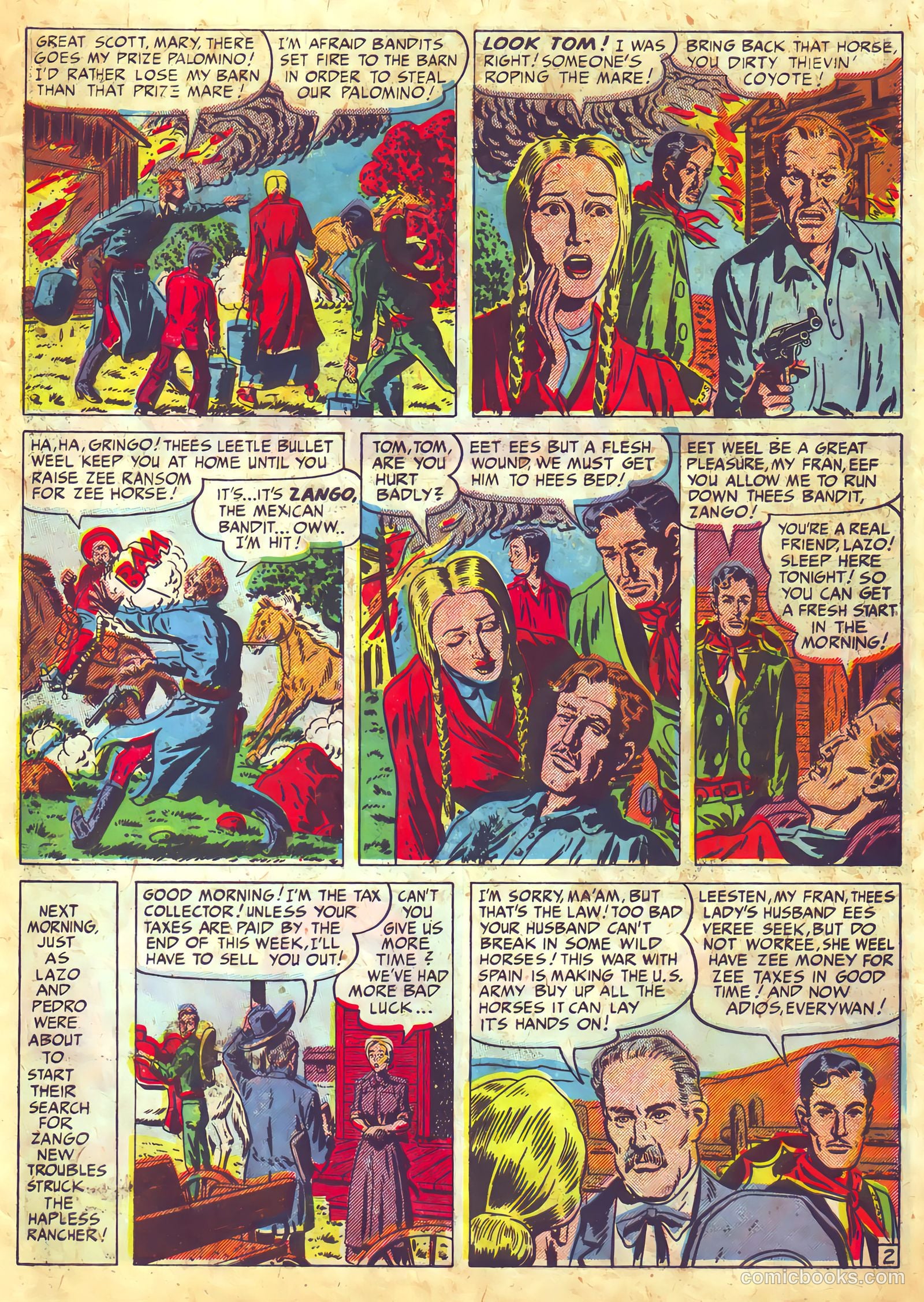 Prize Comics Western #80 (1950) — page 43 of 52