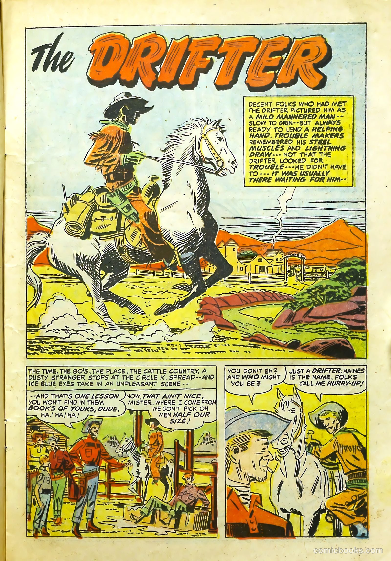 Prize Comics Western #114 (1950) — page 11 of 36