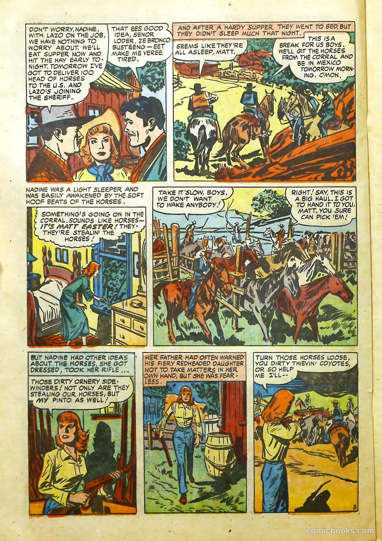 Prize Comics Western #114 (1950) — page 20 of 36