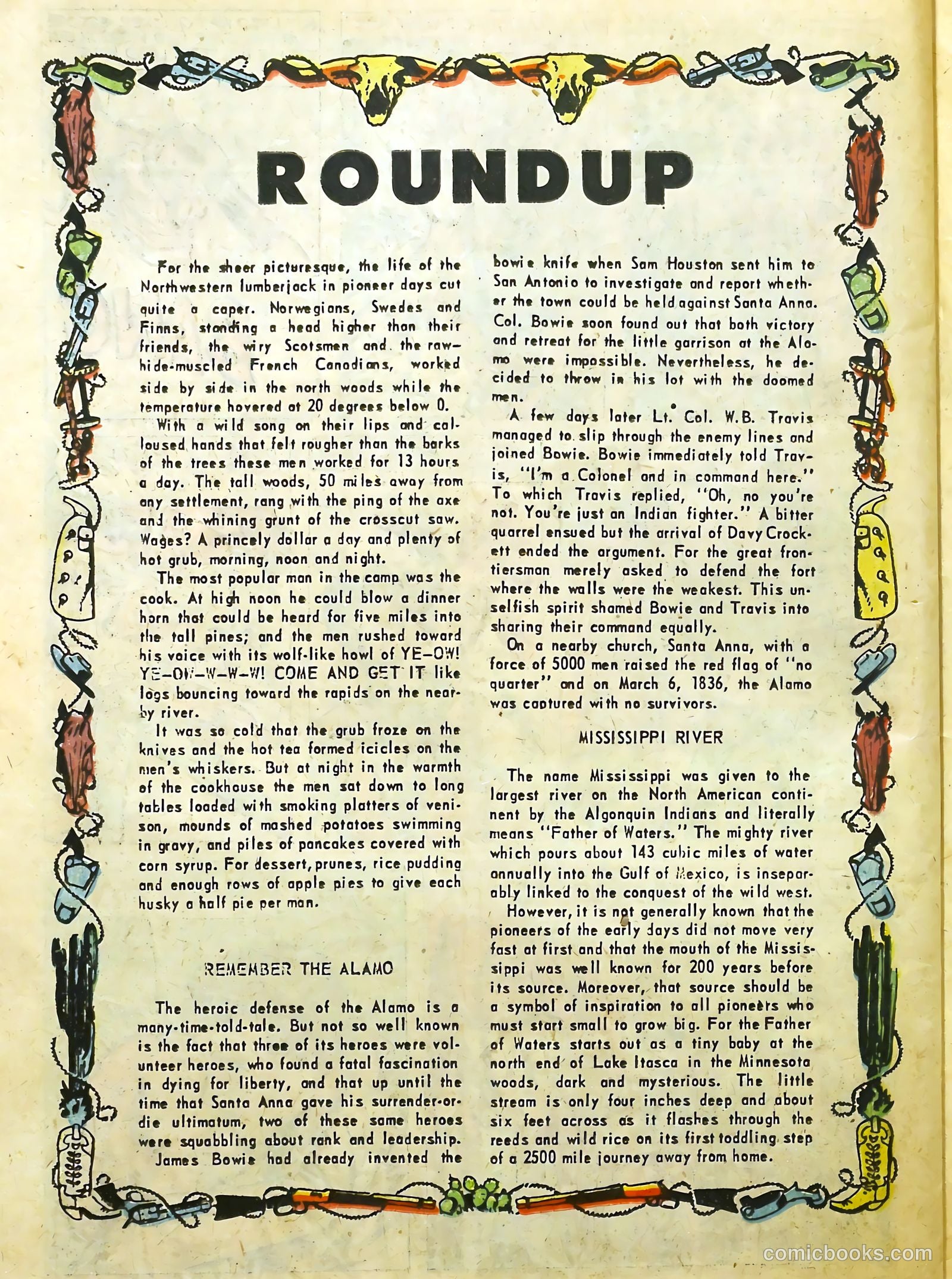 Prize Comics Western #114 (1950) — page 26 of 36