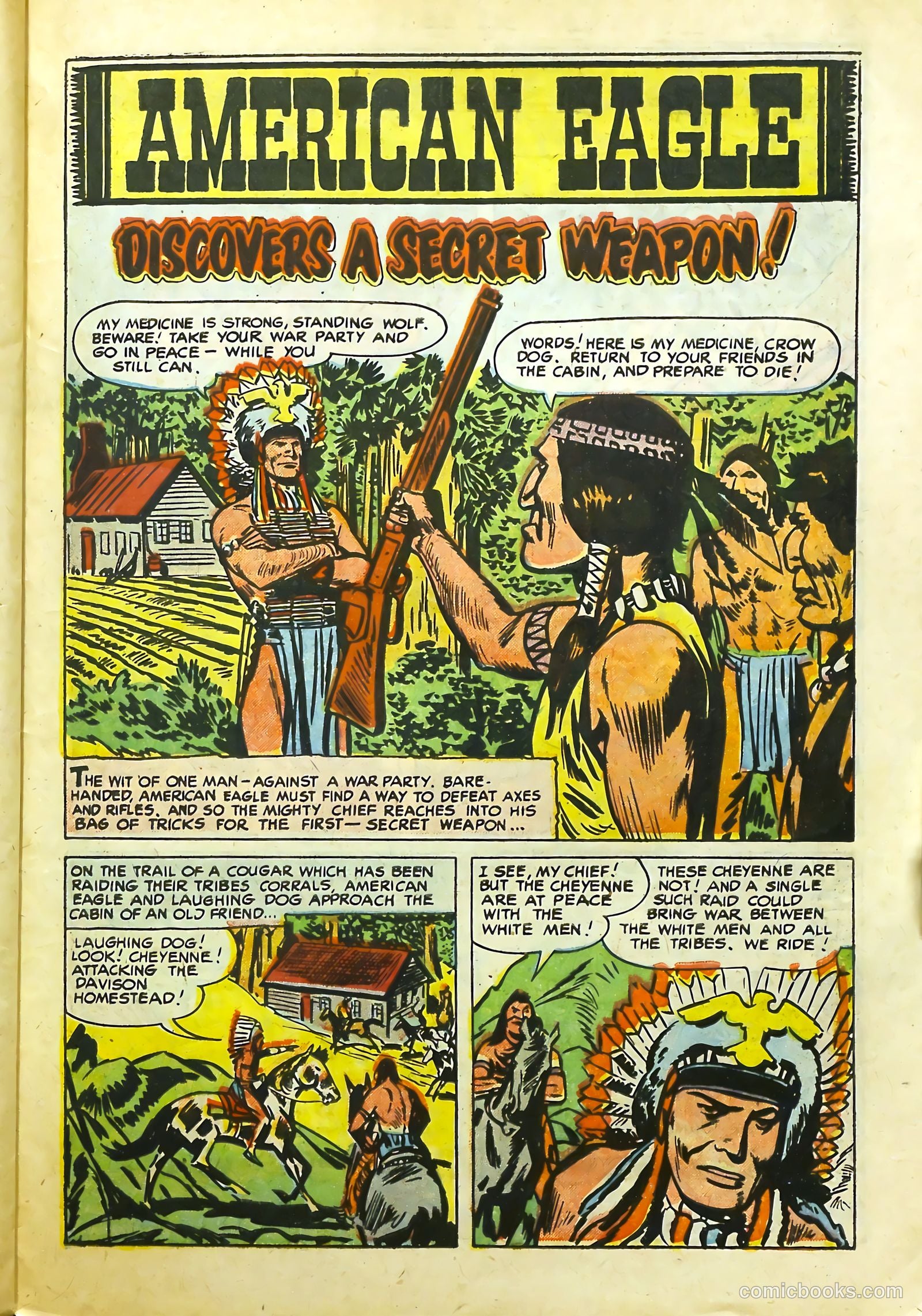 Prize Comics Western #114 (1950) — page 27 of 36