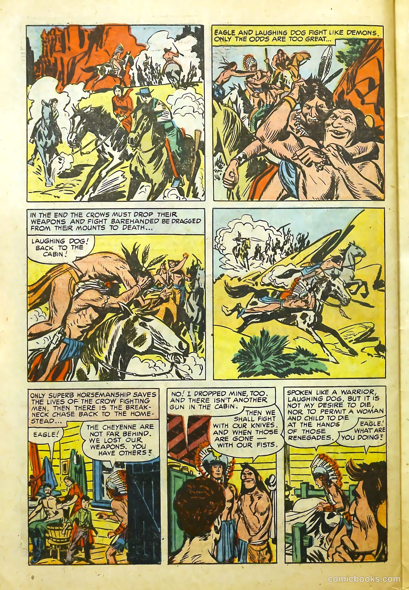 Prize Comics Western #114 (1950) — page 30 of 36