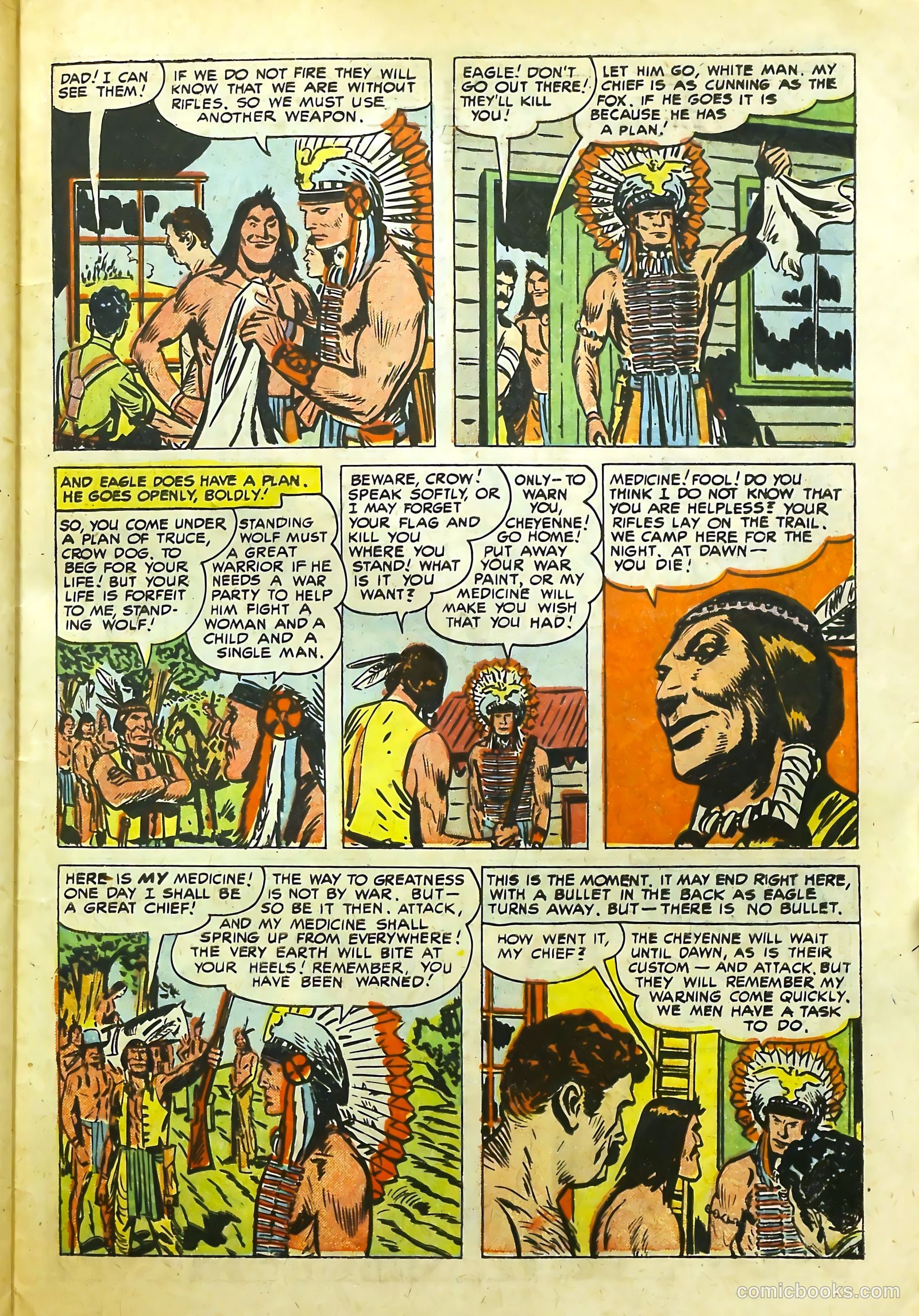 Prize Comics Western #114 (1950) — page 31 of 36