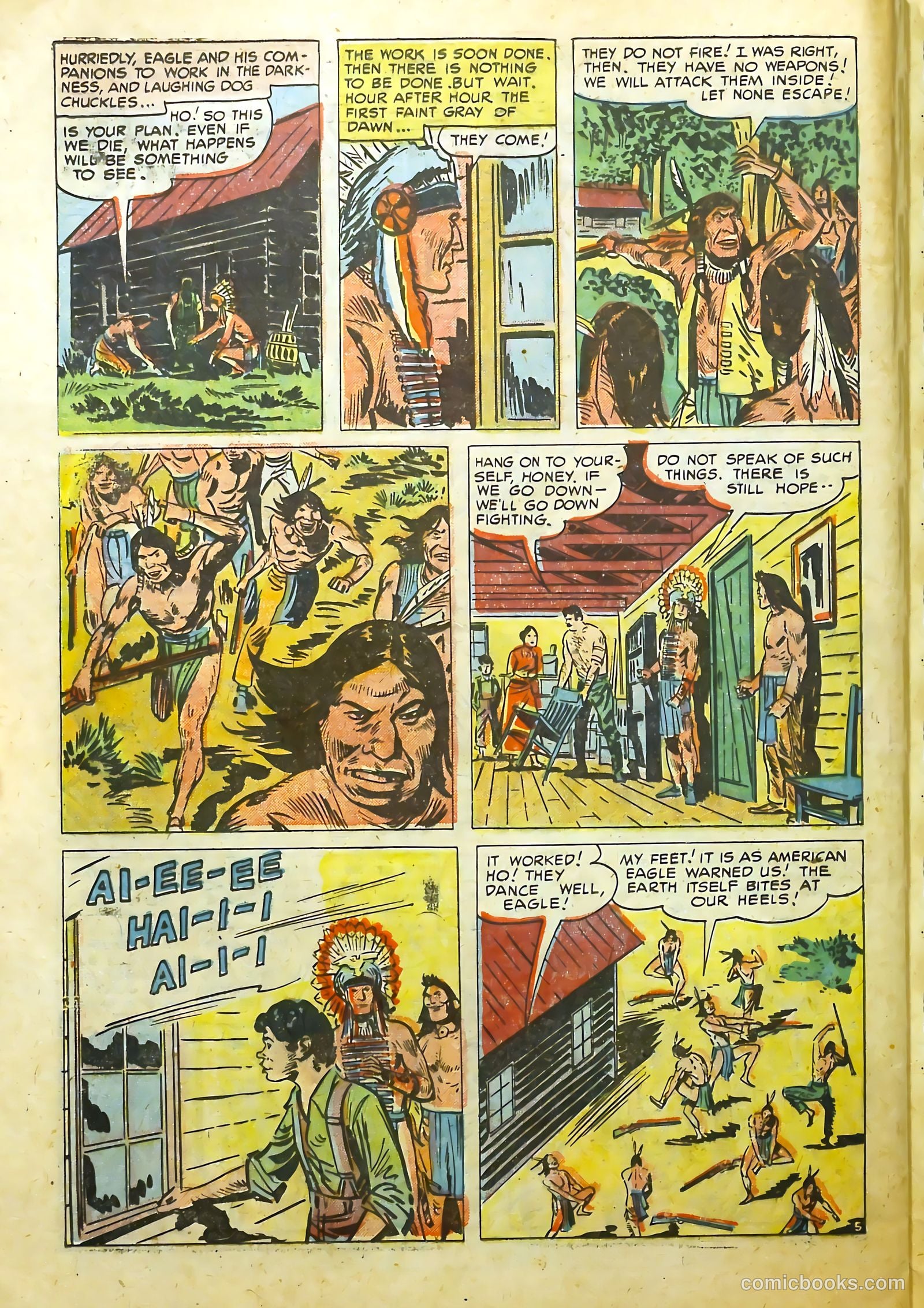 Prize Comics Western #114 (1950) — page 32 of 36
