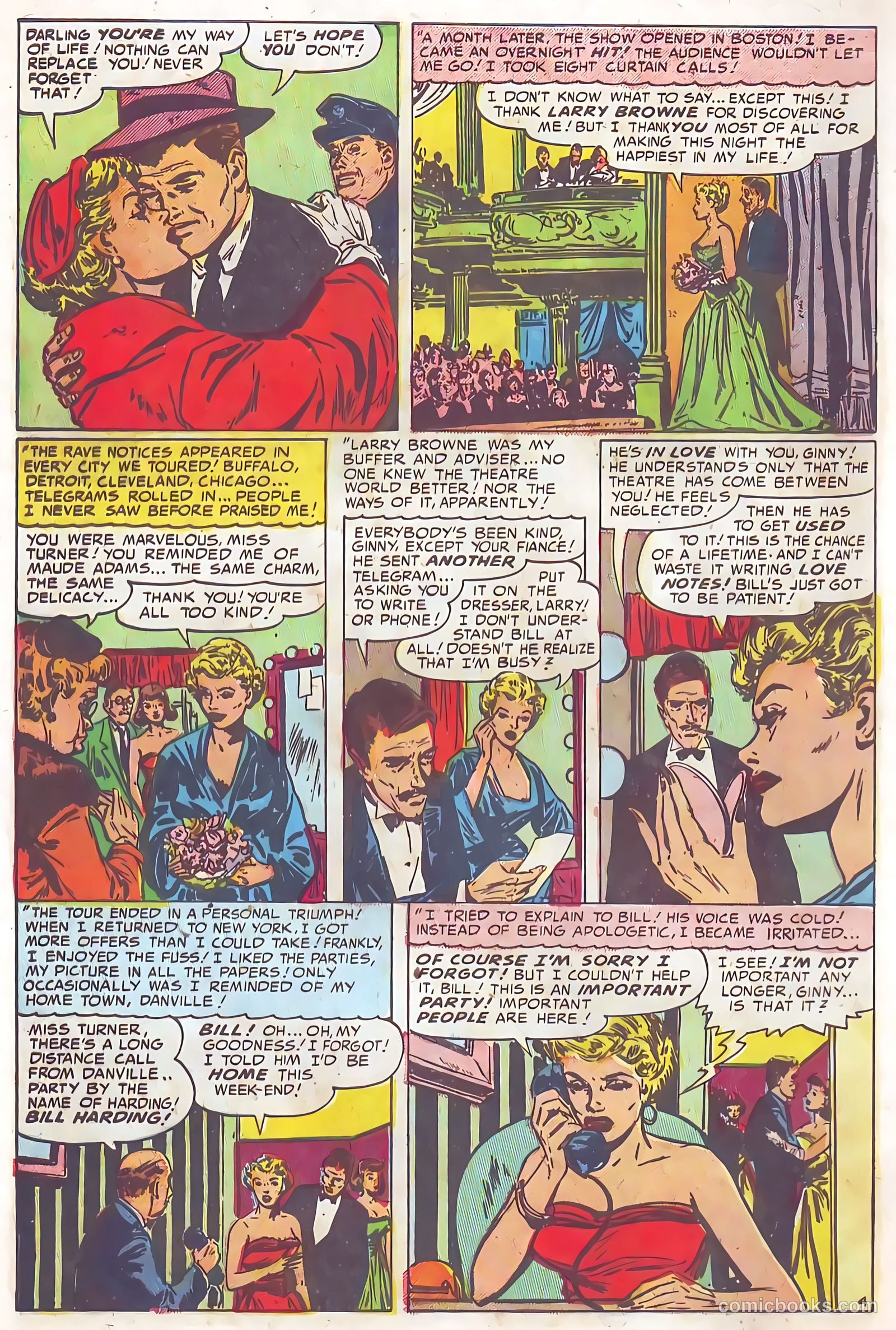 Young Romance #69 (1953) — page 6 of 36
