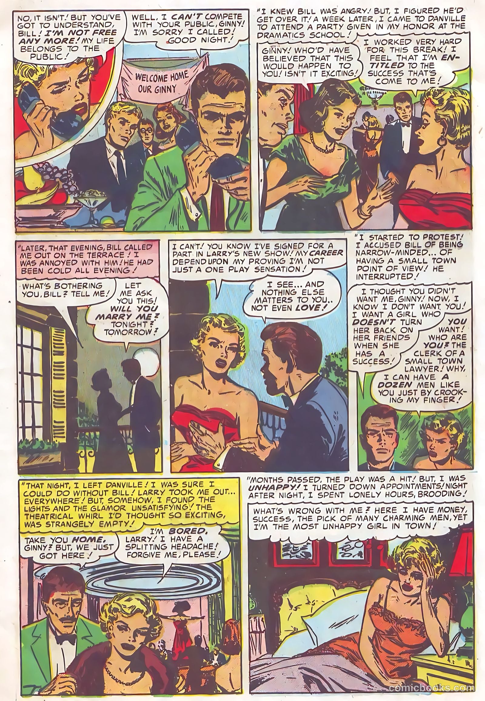 Young Romance #69 (1953) — page 7 of 36