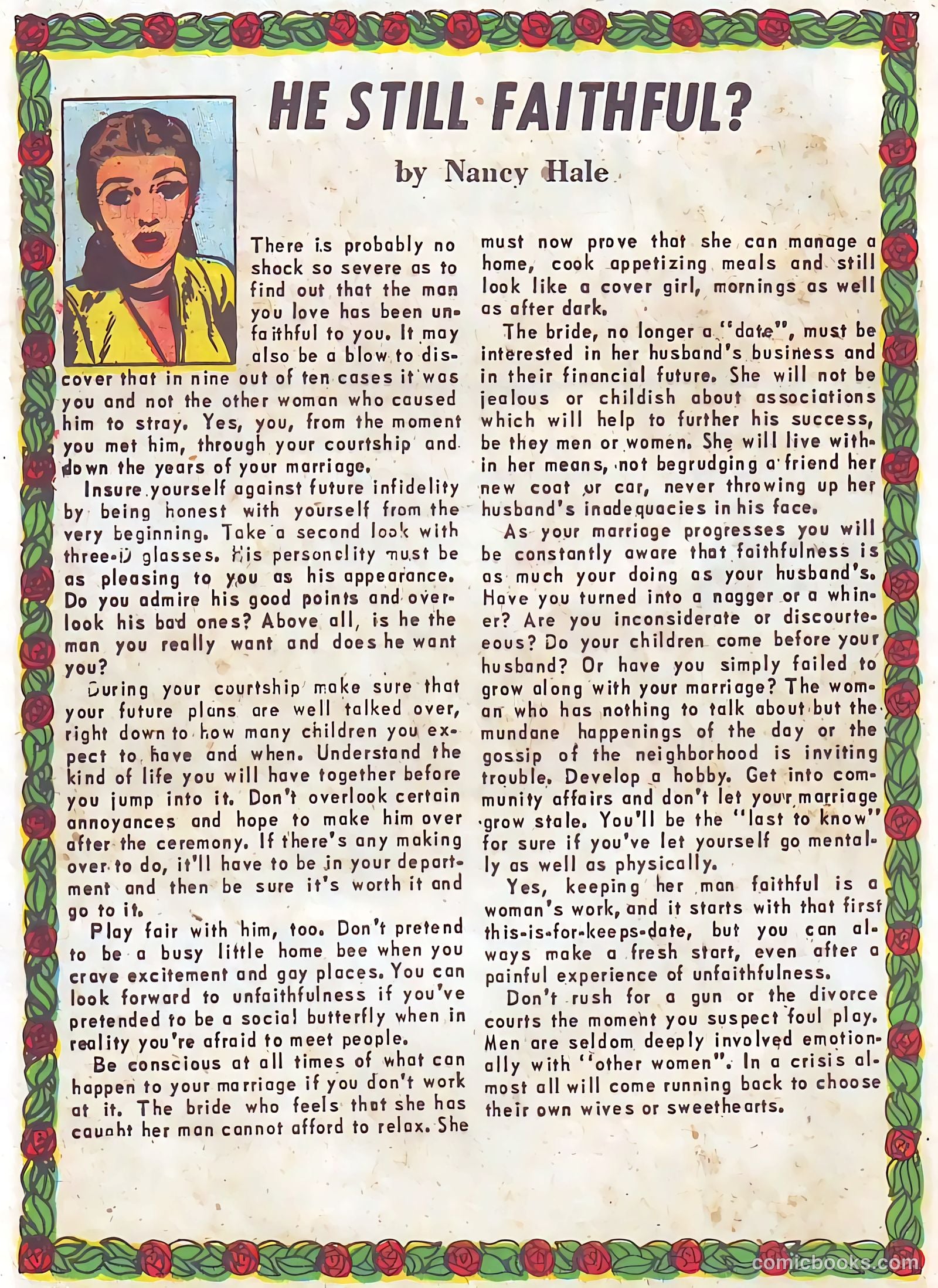 Young Romance #69 (1953) — page 10 of 36