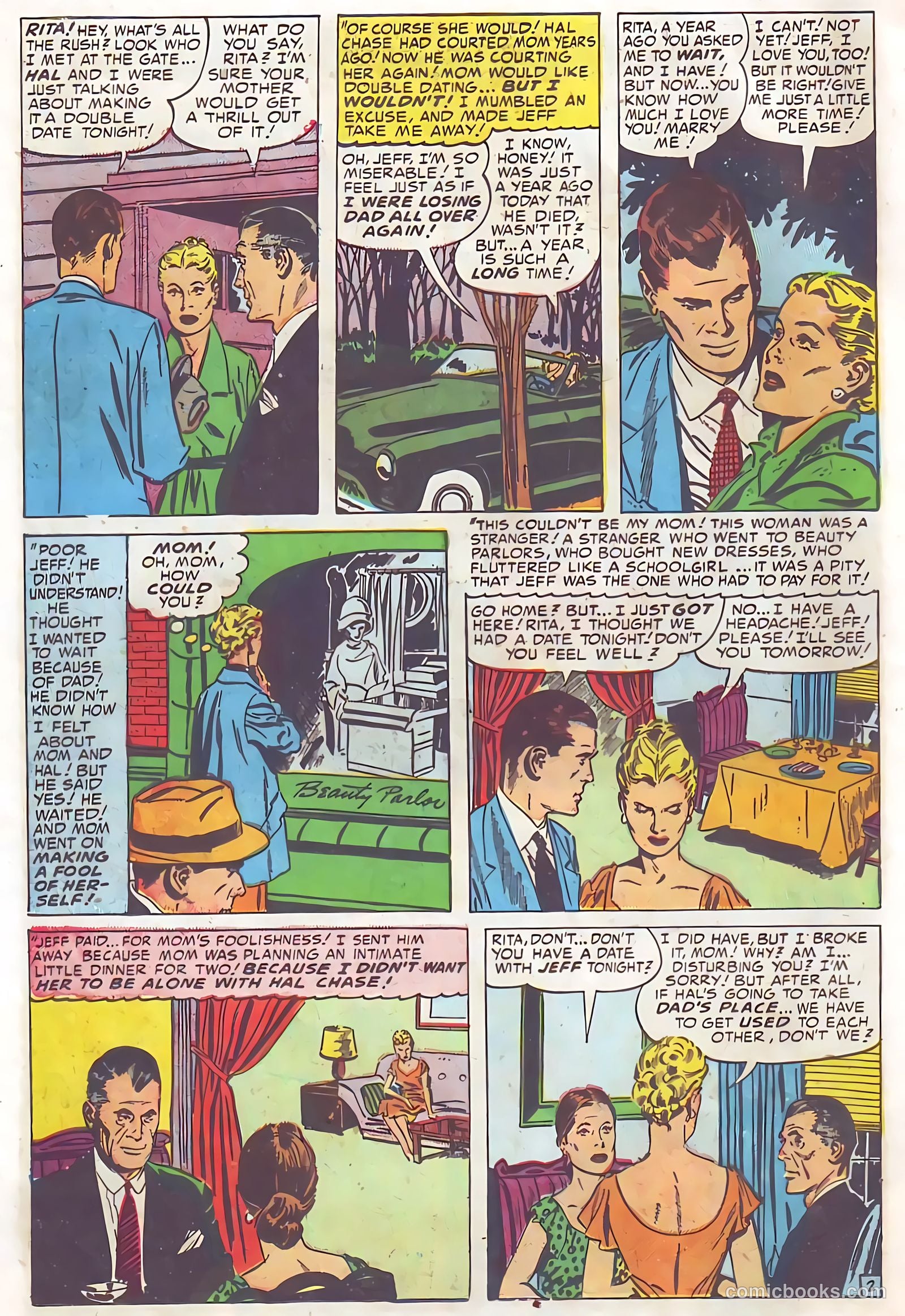 Young Romance #69 (1953) — page 12 of 36