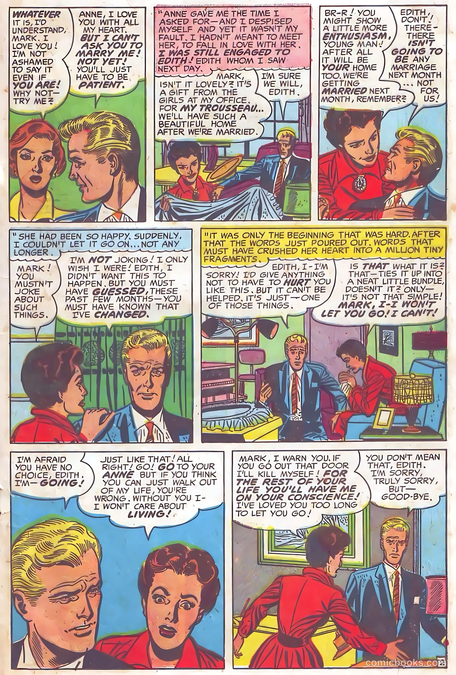 Young Romance #69 (1953) — page 19 of 36
