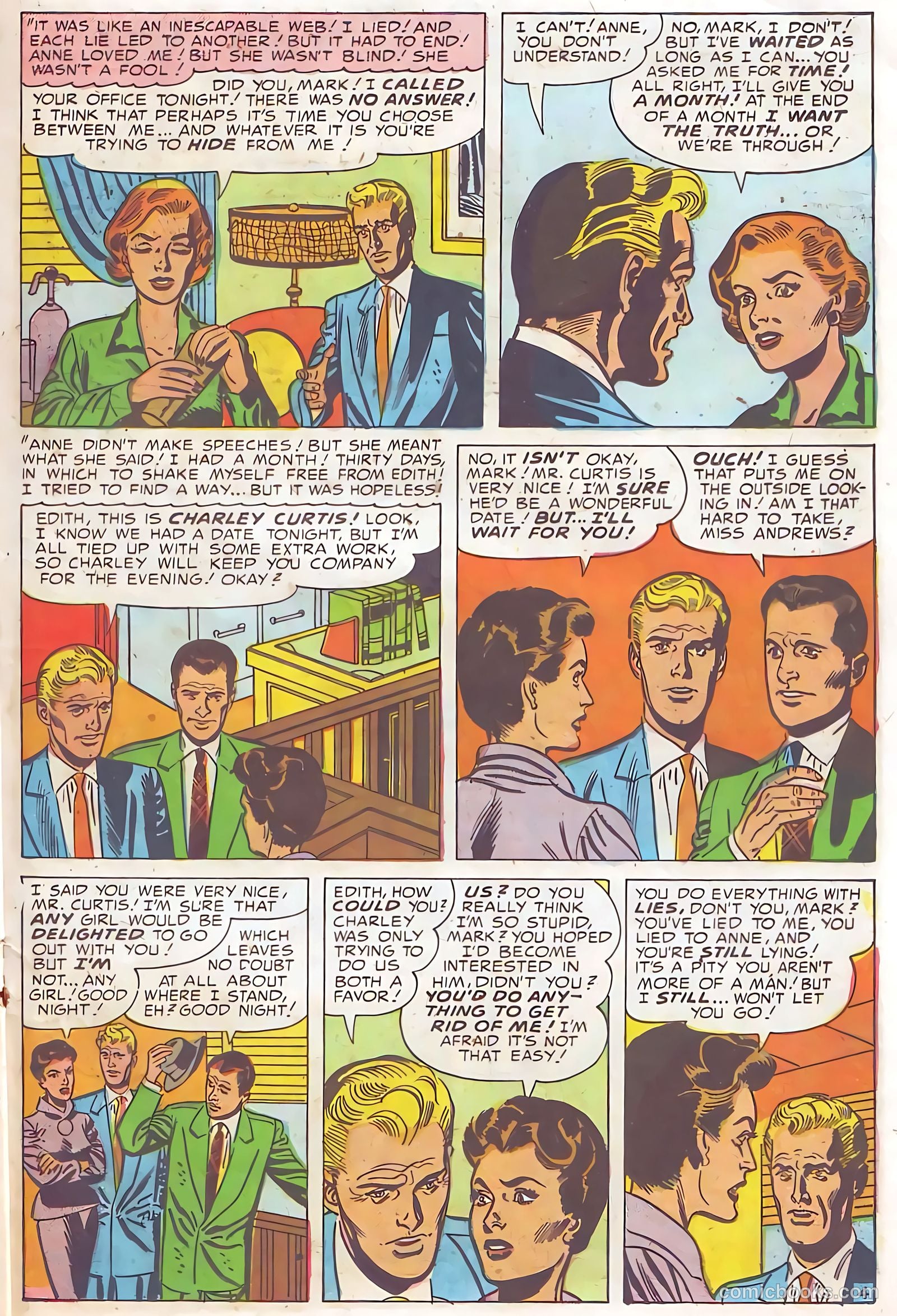 Young Romance #69 (1953) — page 21 of 36