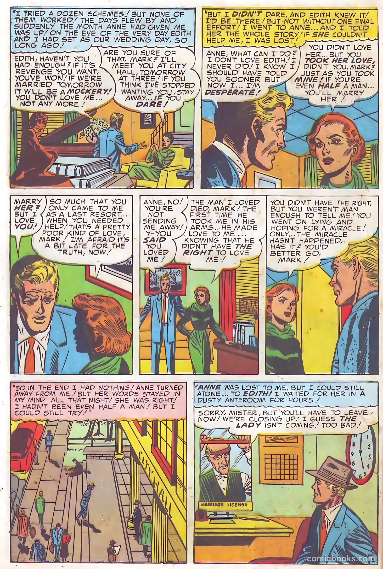 Young Romance #69 (1953) — page 22 of 36