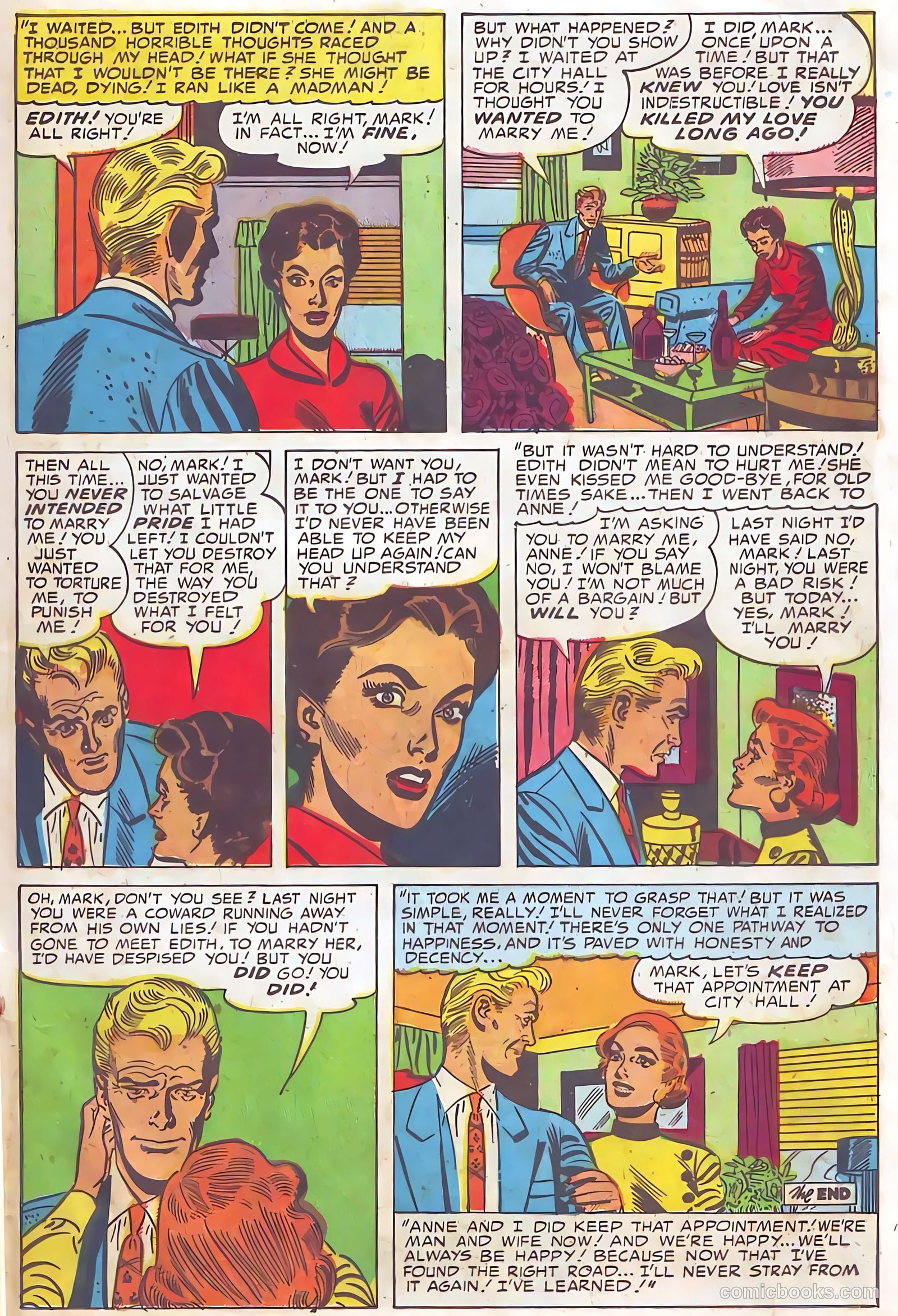 Young Romance #69 (1953) — page 23 of 36