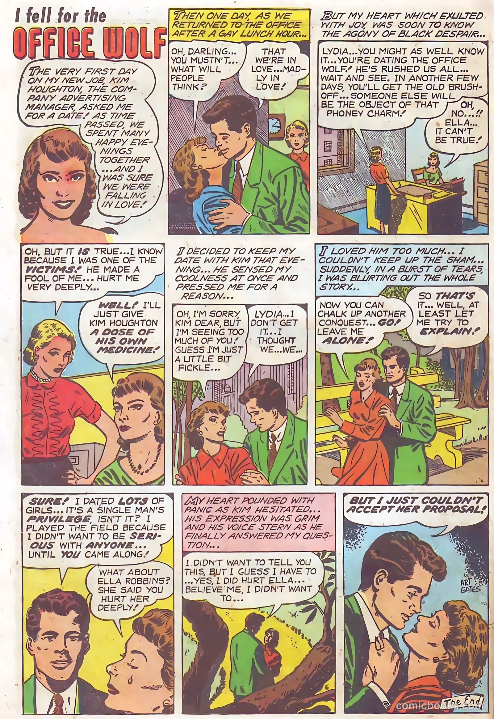 Young Romance #69 (1953) — page 24 of 36