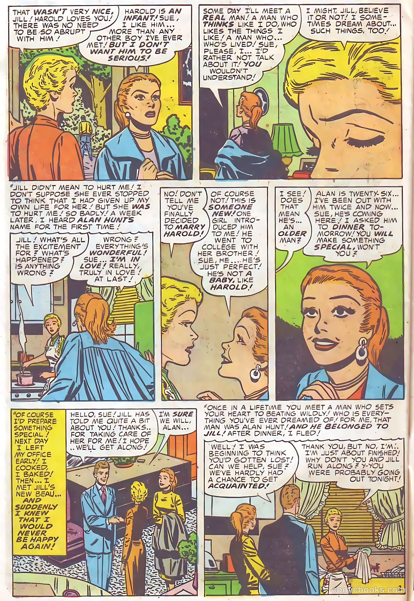Young Romance #69 (1953) — page 28 of 36