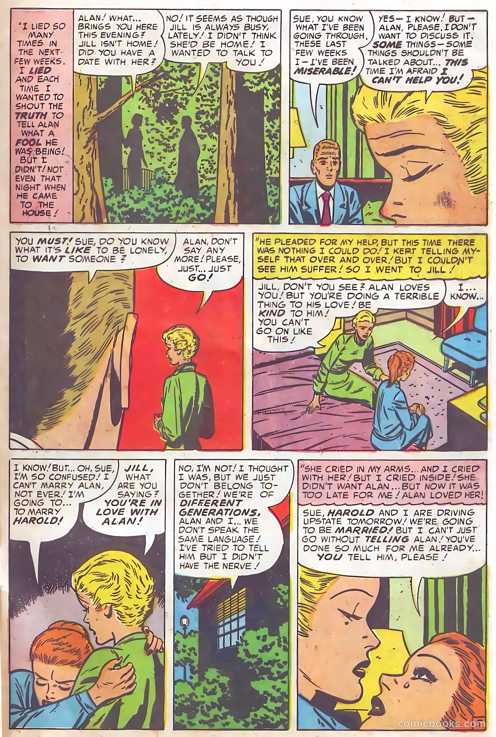 Young Romance #69 (1953) — page 31 of 36