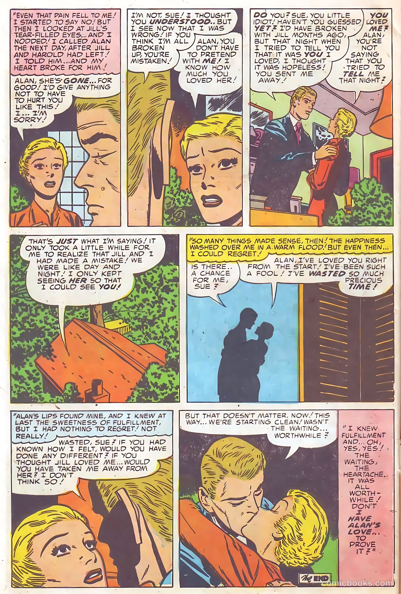 Young Romance #69 (1953) — page 32 of 36