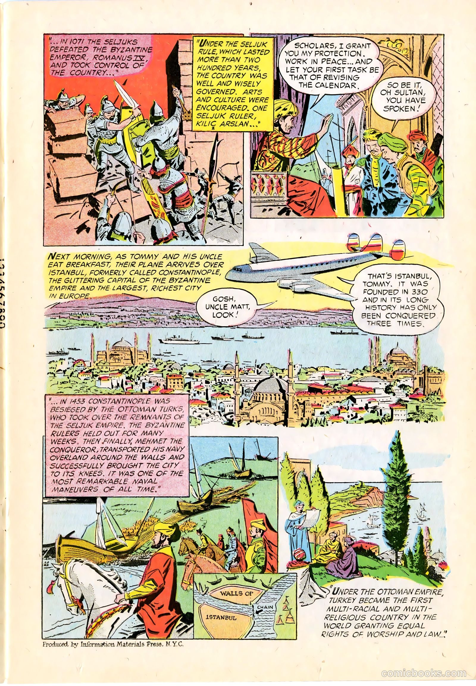 adventure in turkey turkish information office #nn (1953) — page 3 of 16