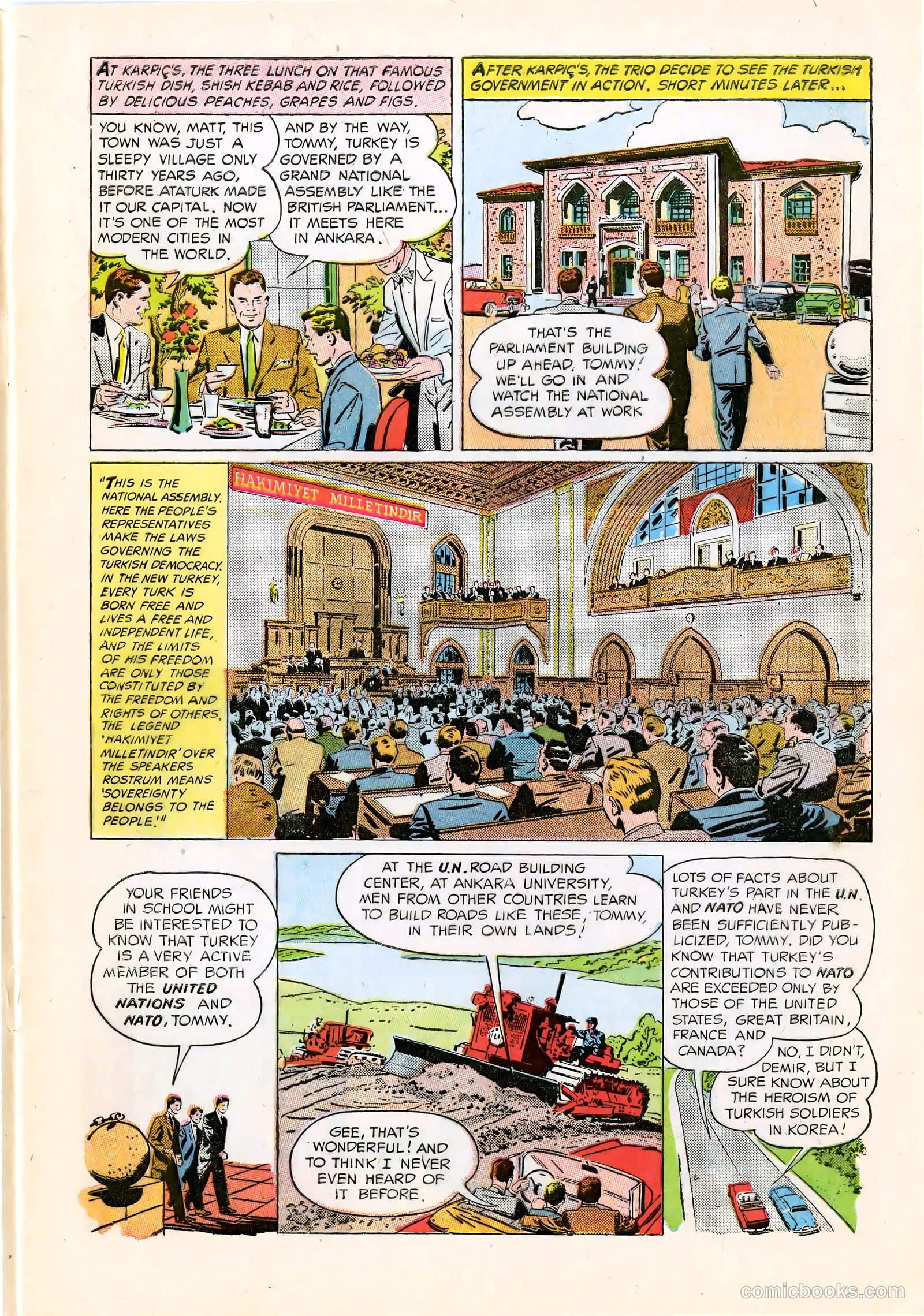 adventure in turkey turkish information office #nn (1953) — page 5 of 16
