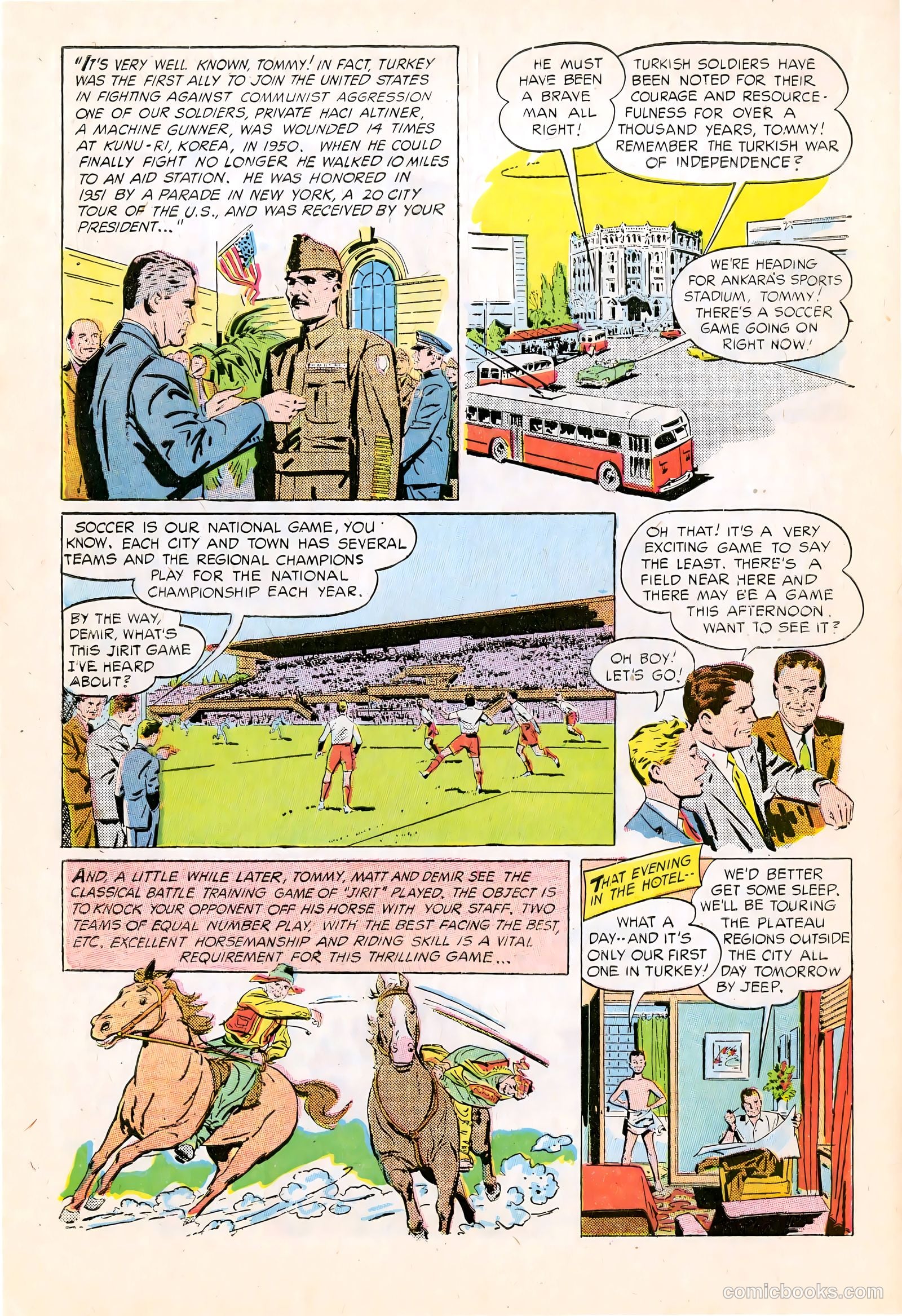 adventure in turkey turkish information office #nn (1953) — page 6 of 16