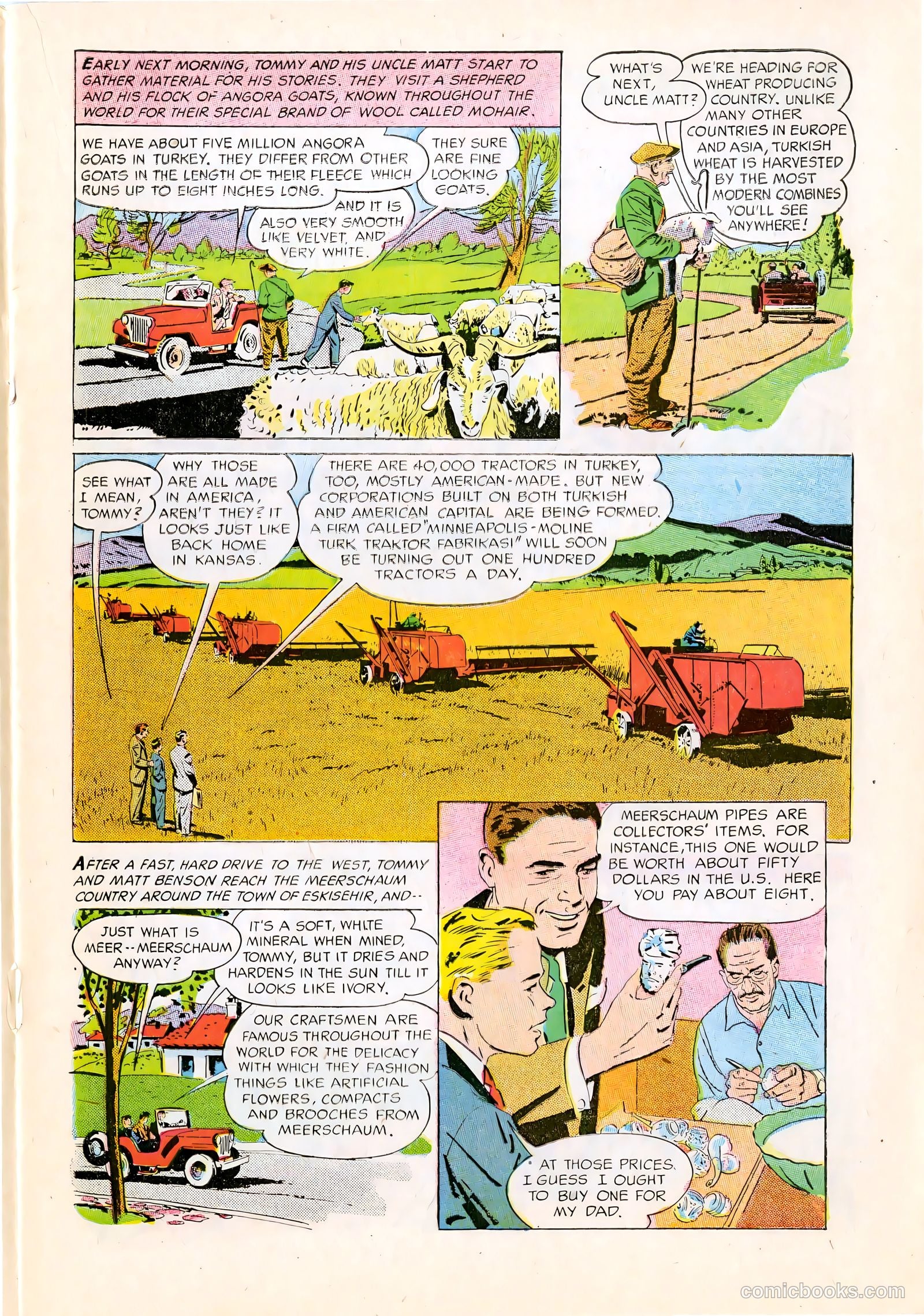 adventure in turkey turkish information office #nn (1953) — page 7 of 16