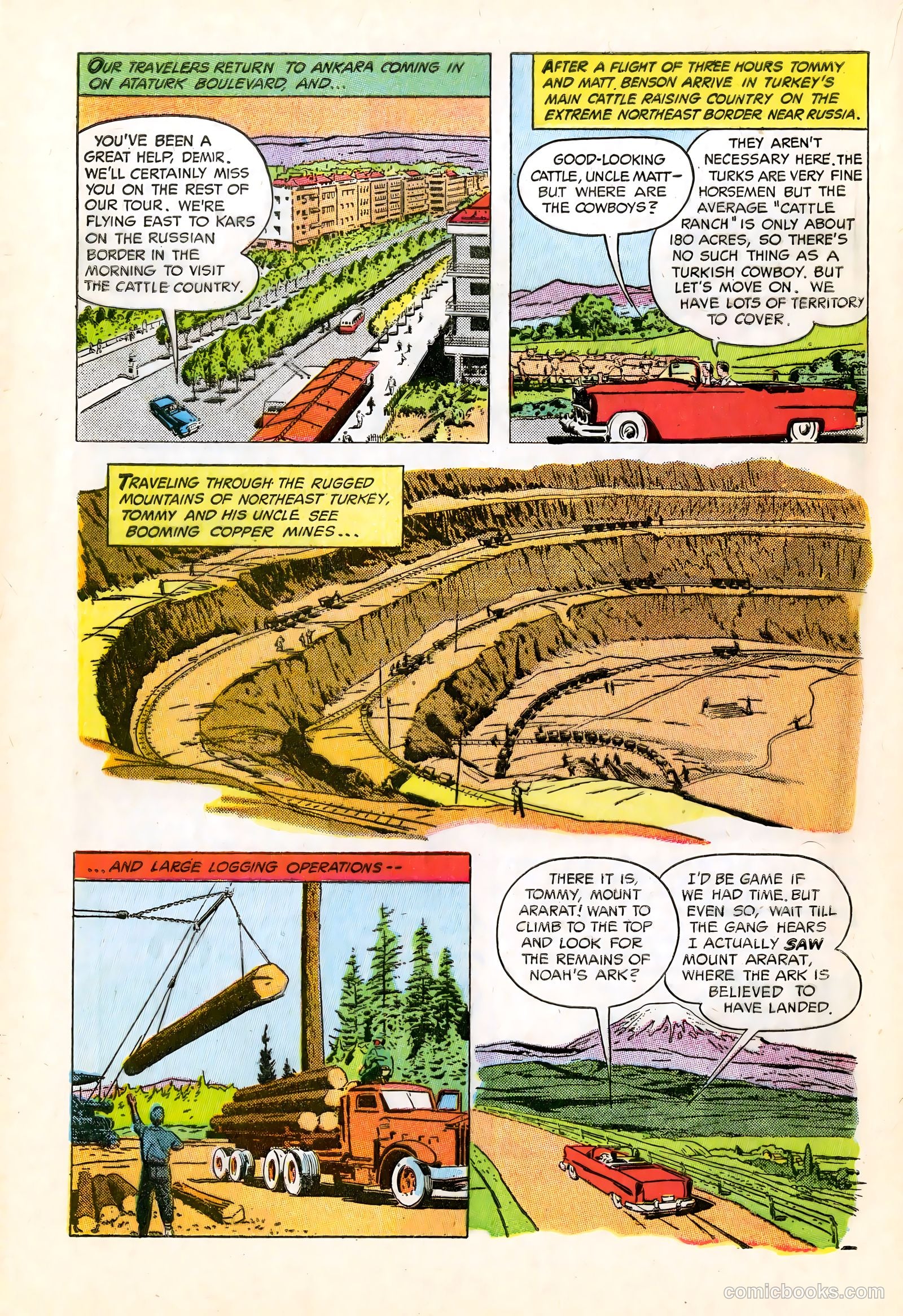 adventure in turkey turkish information office #nn (1953) — page 8 of 16