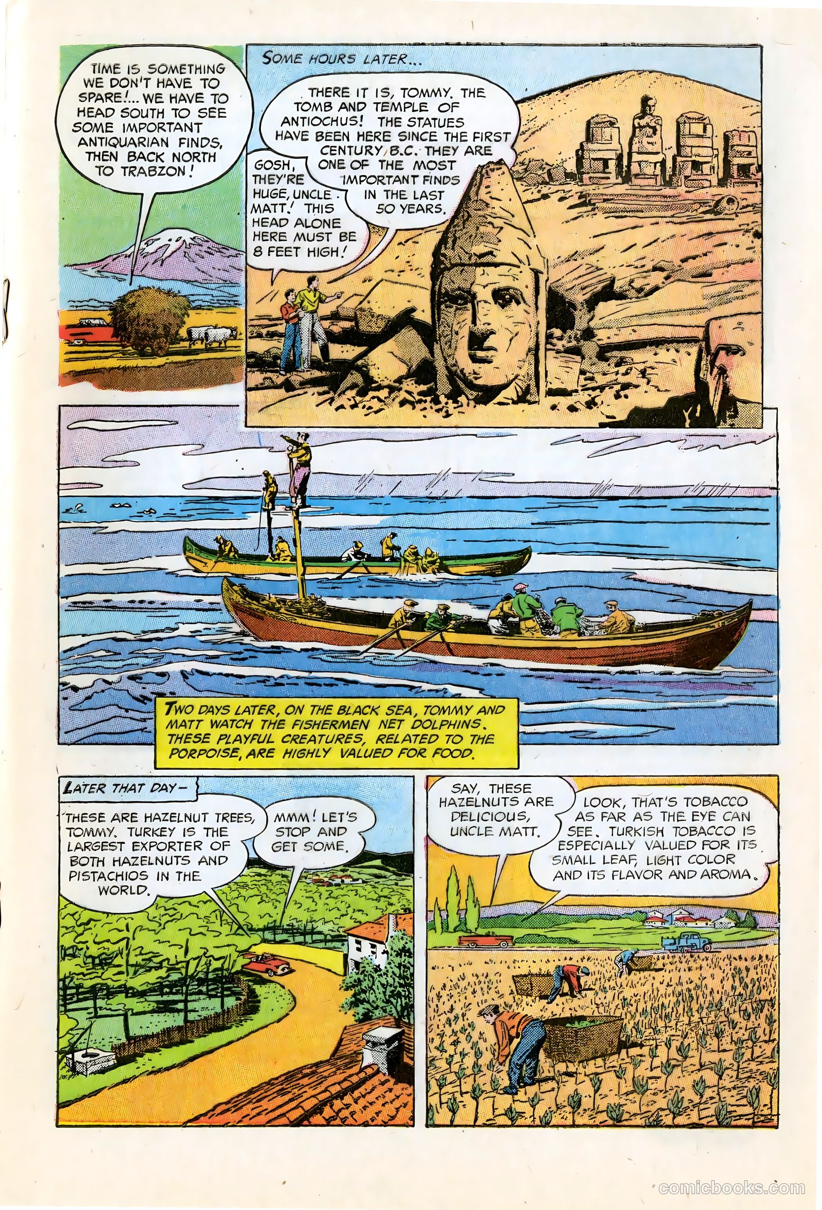 adventure in turkey turkish information office #nn (1953) — page 9 of 16