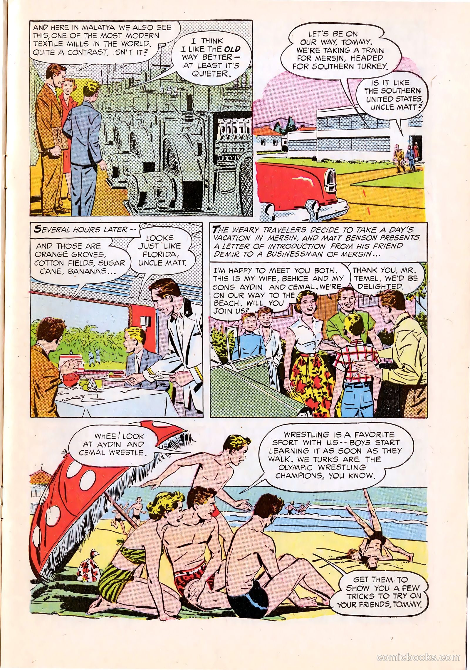 adventure in turkey turkish information office #nn (1953) — page 11 of 16
