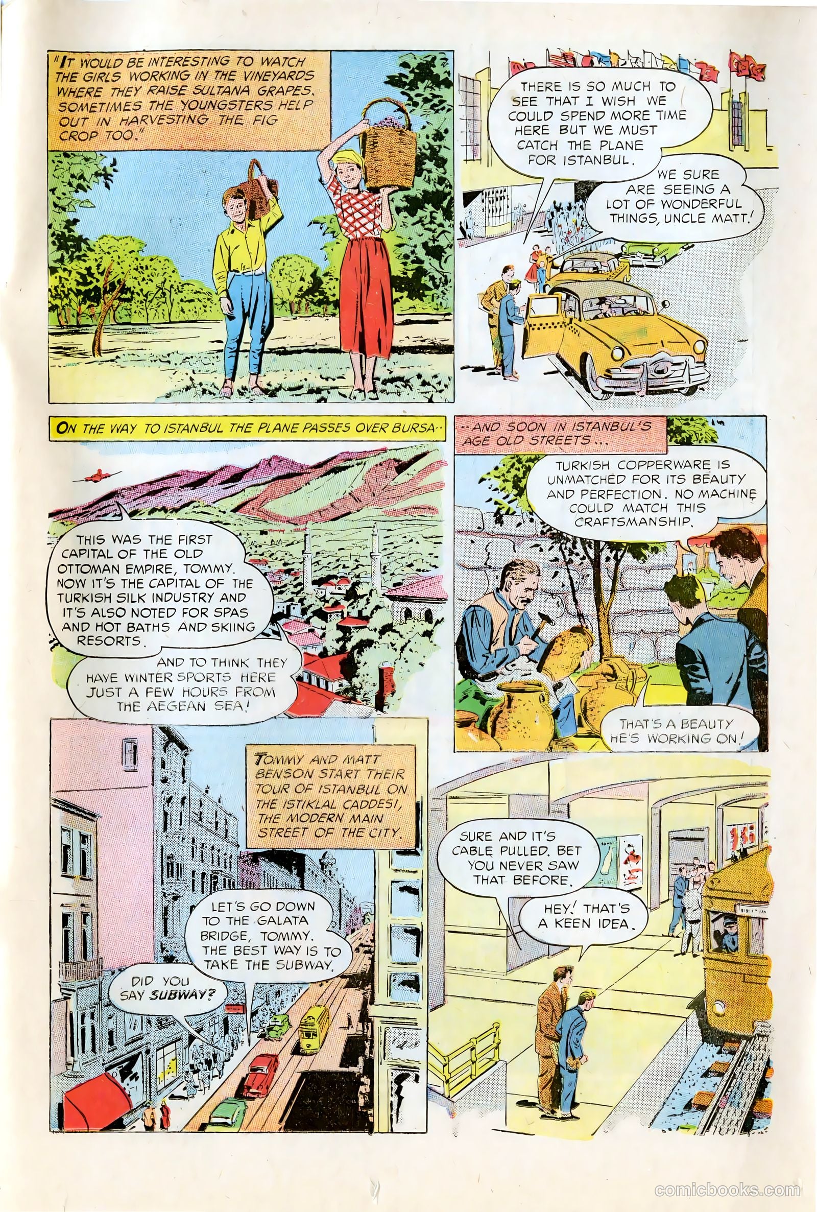 adventure in turkey turkish information office #nn (1953) — page 15 of 16