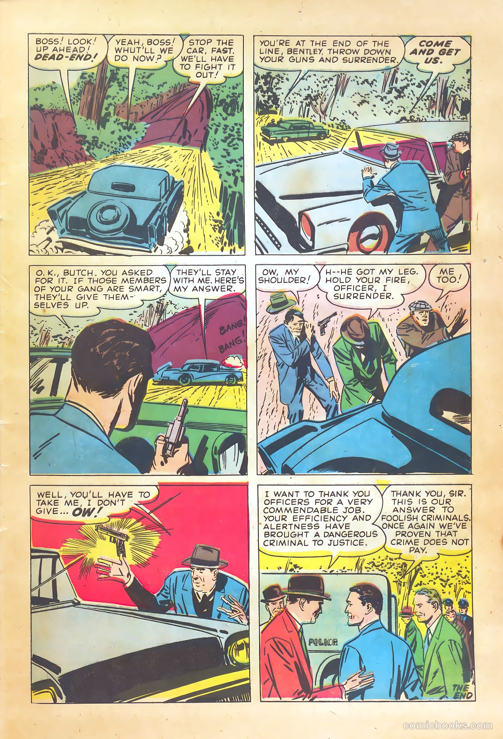 Justice Traps the Guilty #91 (1948) — page 33 of 36