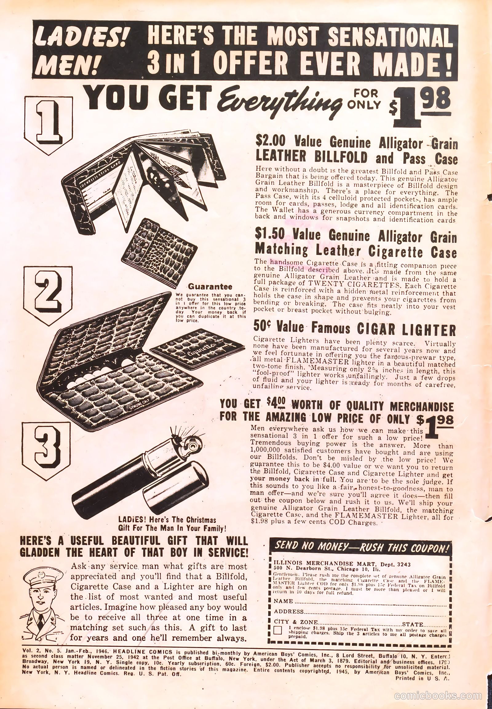 Headline Comics #17 (1949) — page 2 of 52