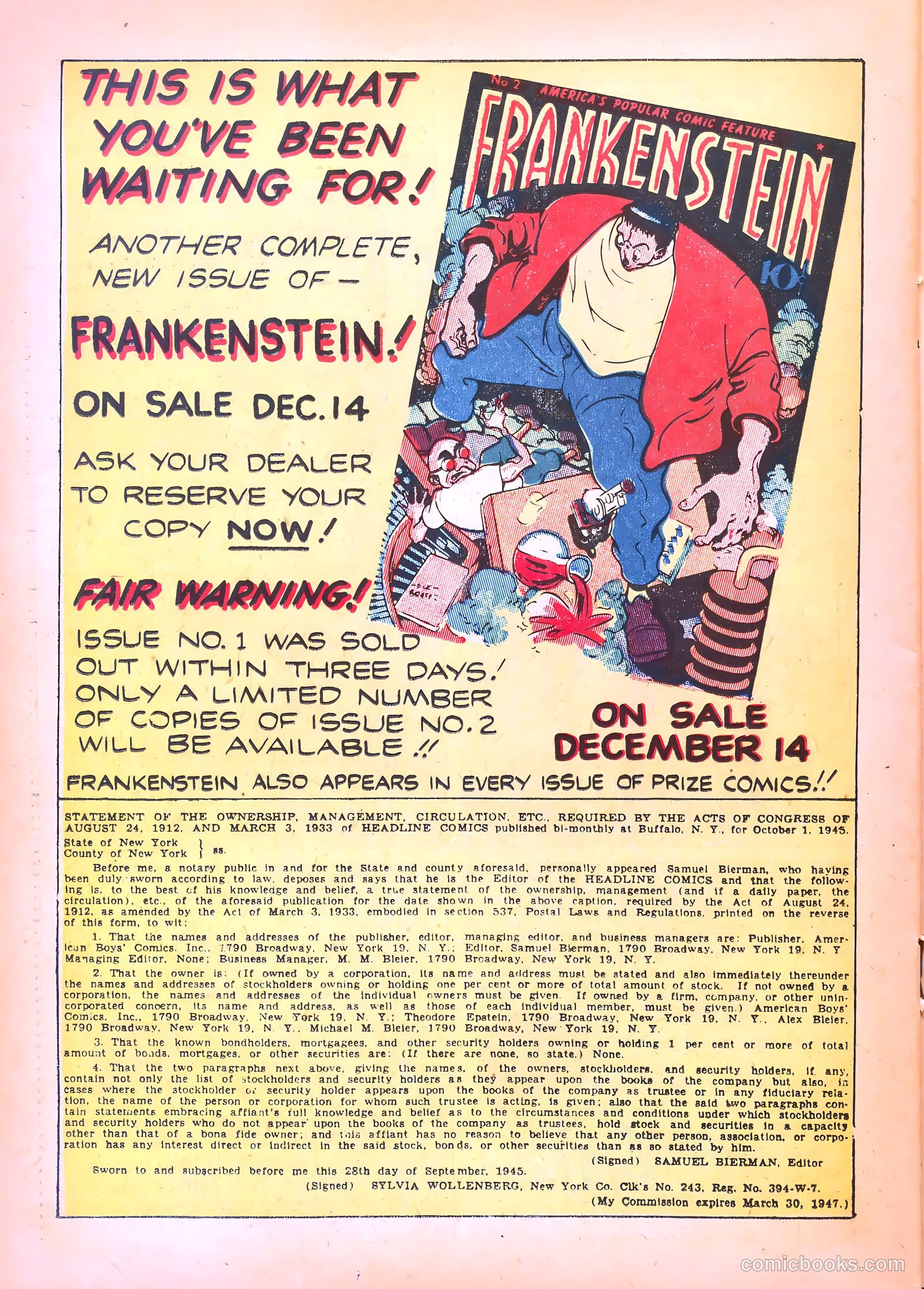 Headline Comics #17 (1949) — page 38 of 52
