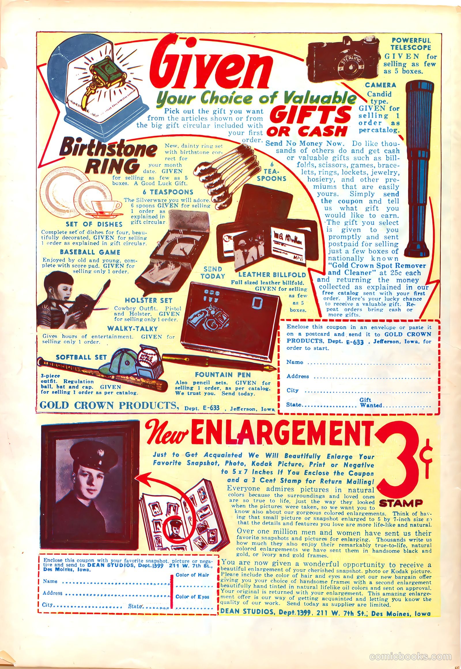 Headline Comics #17 (1949) — page 52 of 52