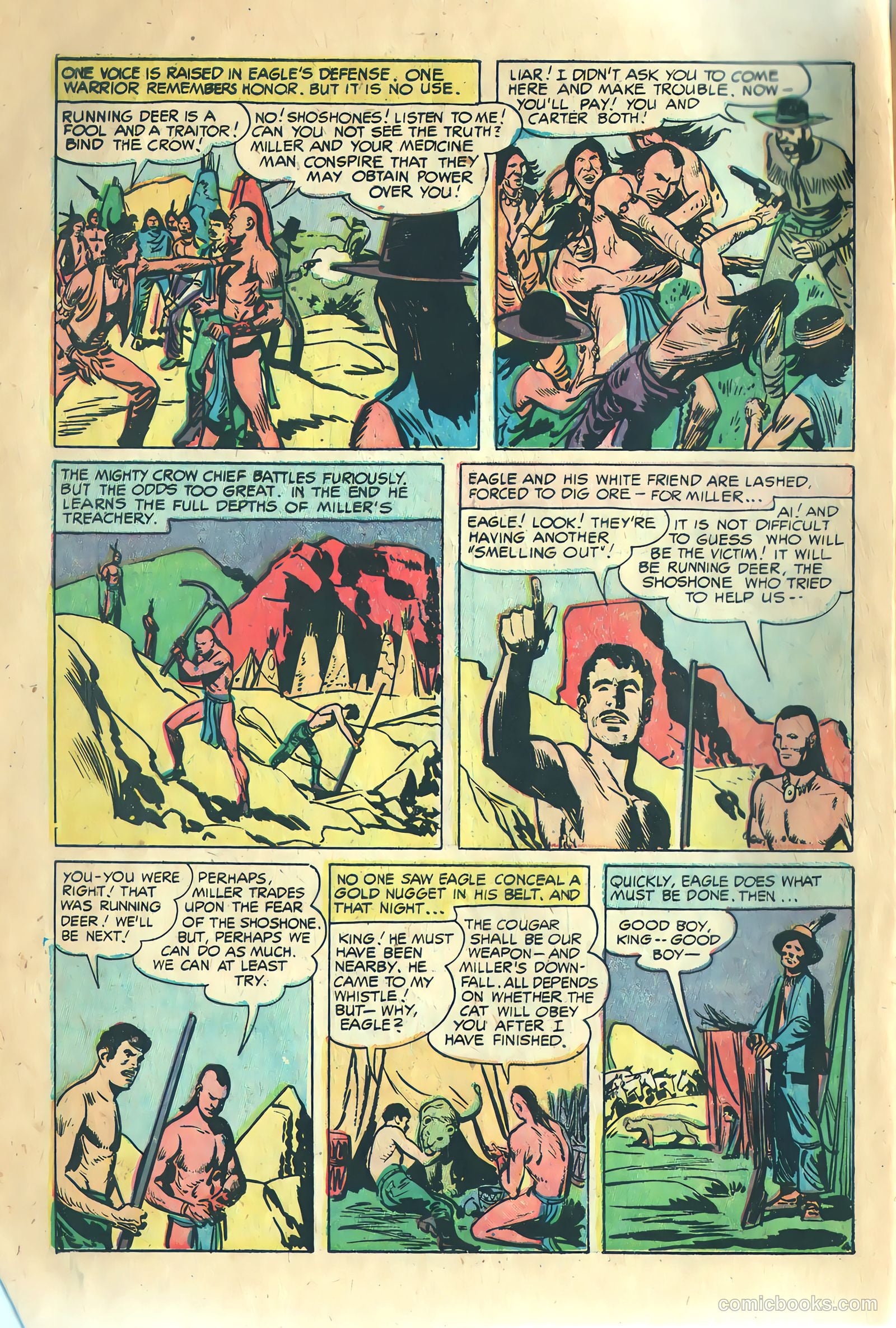 Prize Comics Western #115 (1950) — page 6 of 36