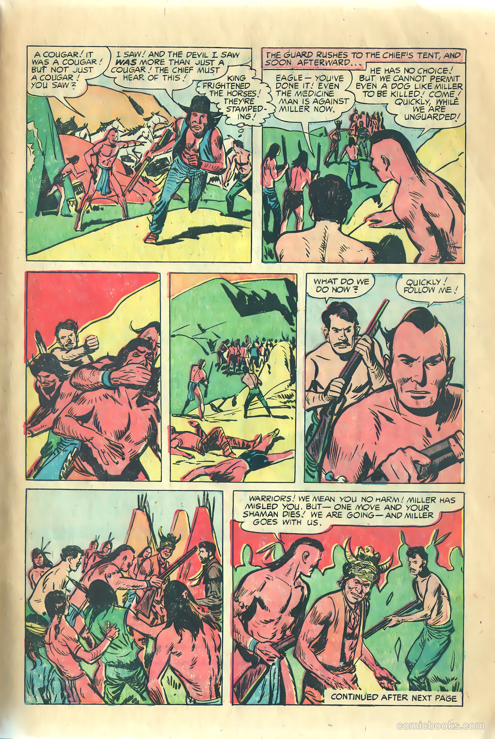Prize Comics Western #115 (1950) — page 7 of 36